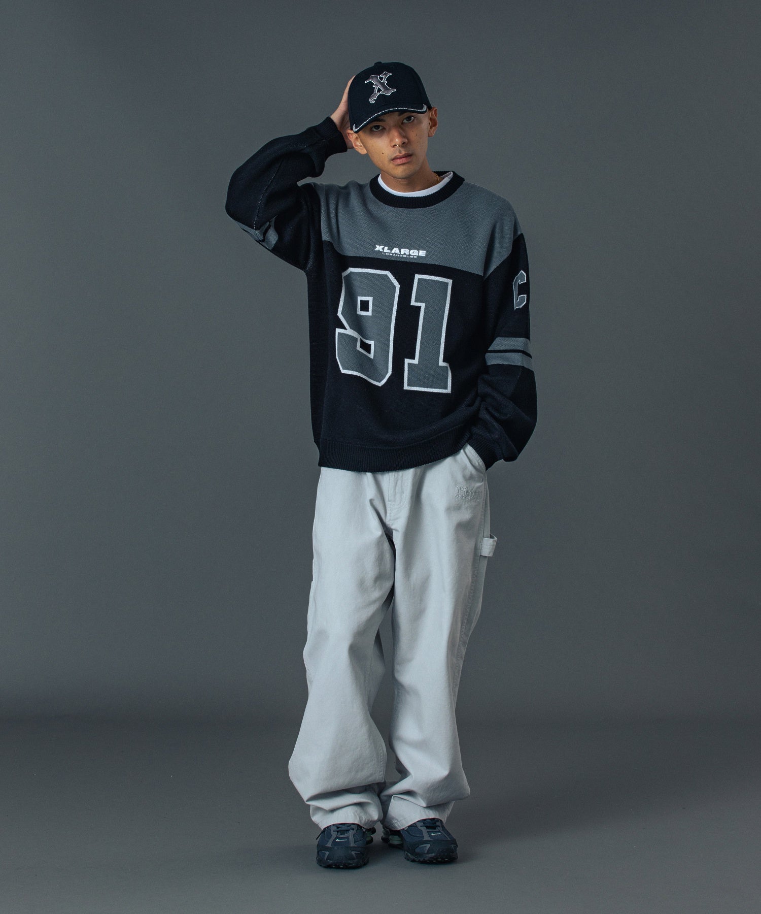 PATCHED OLD ENGLISH PAINTER PANTS