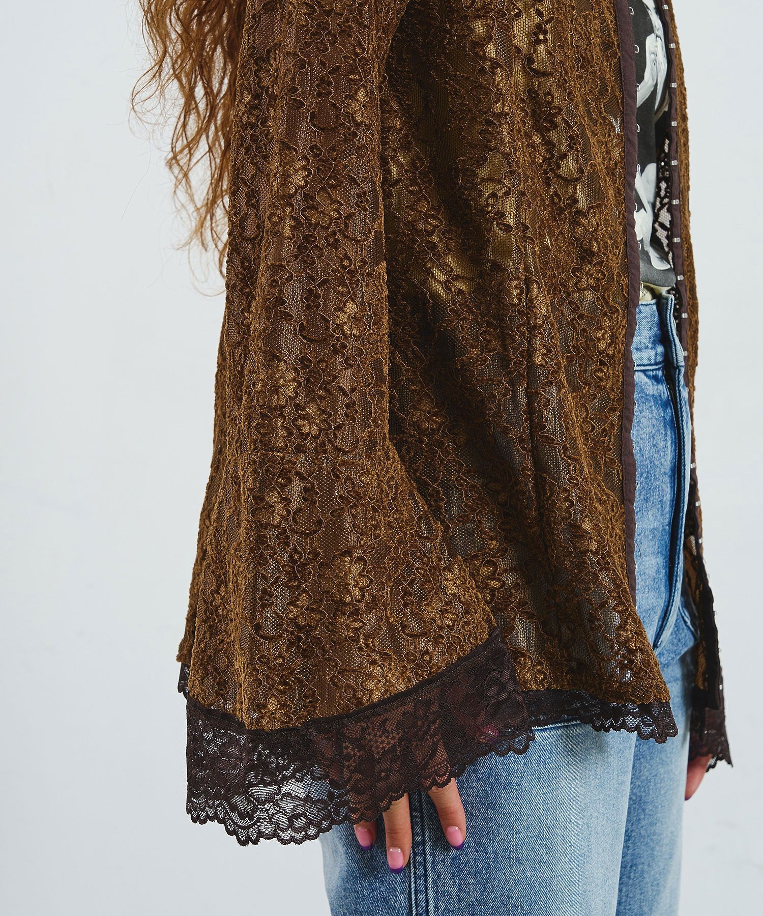 CREOLME/LACE L/S TOP
