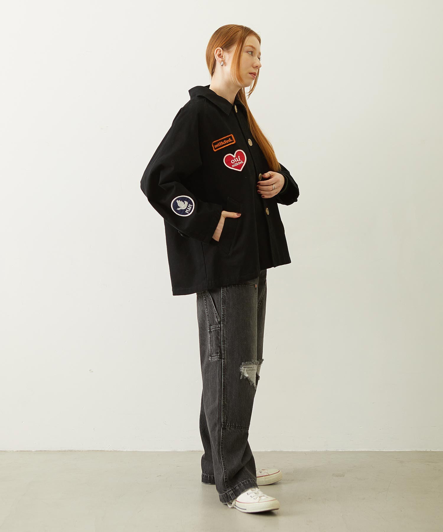 PATCH HOODED JACKET
