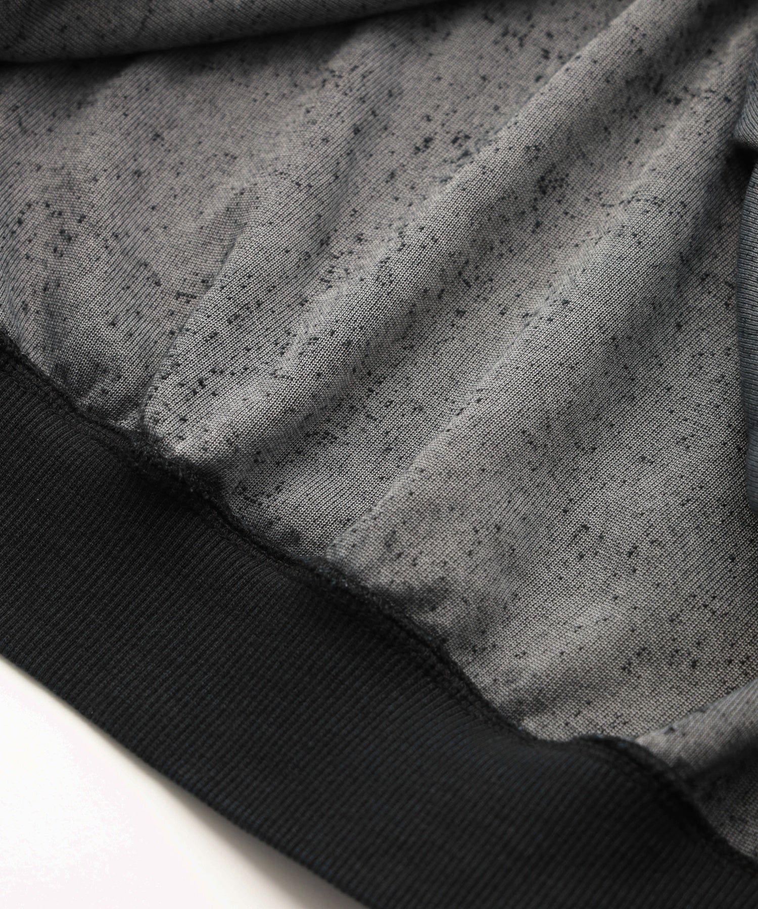 FADED VELOUR COMPACT ZIP UP HOODIE