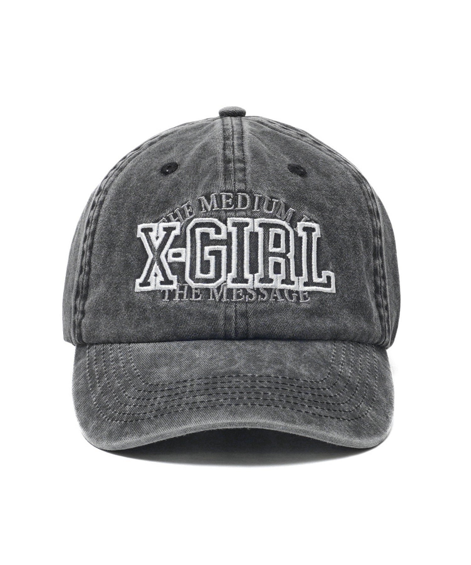 COLLEGE LOGO PIGMENT 6PANEL CAP