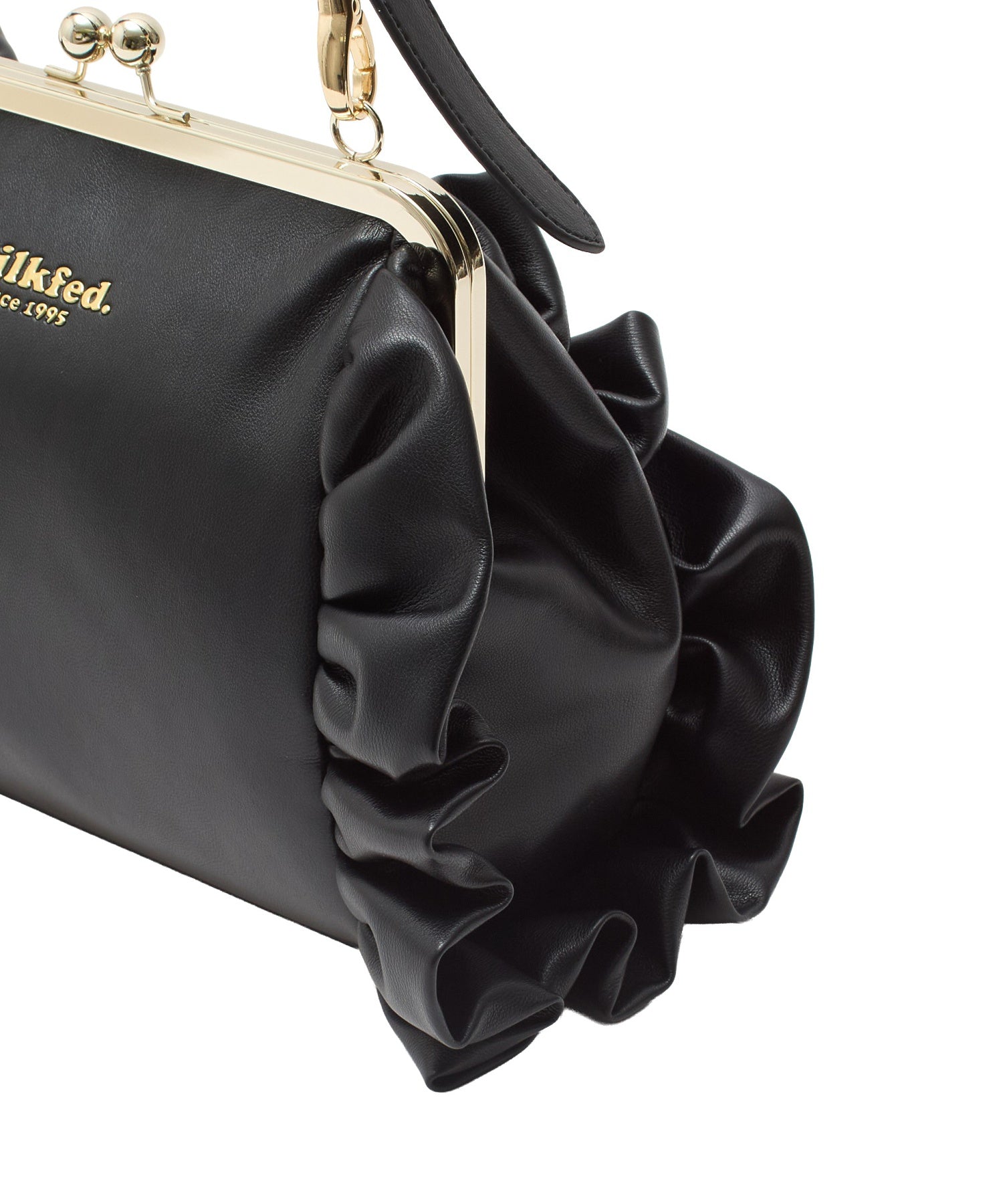KISS LOCK RUFFLE BAG