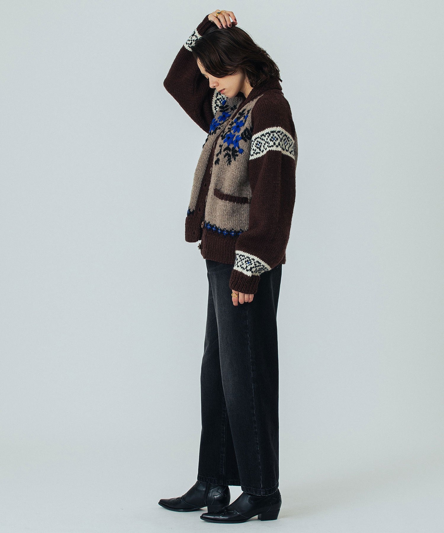 CREOLME/NEPAL KNIT CARDIGAN