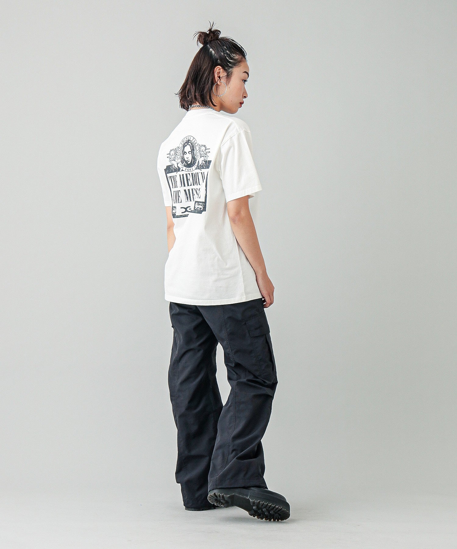 VINTAGE LABEL FACE LOGO S/S TEE