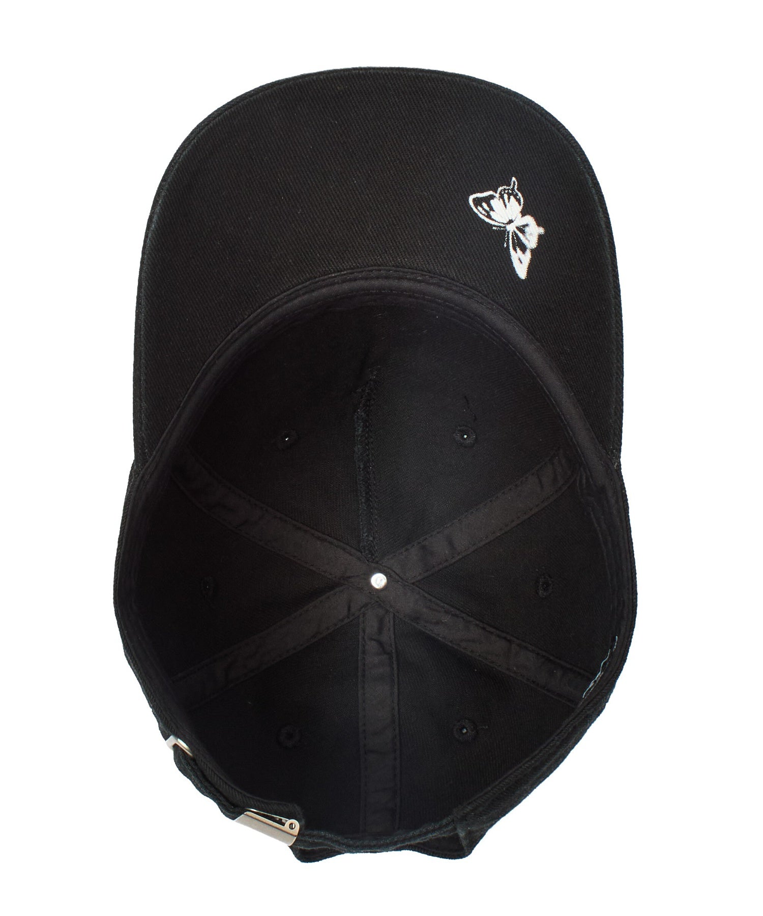 BUTTERFLY SCRIPT LOGO 6PANEL CAP