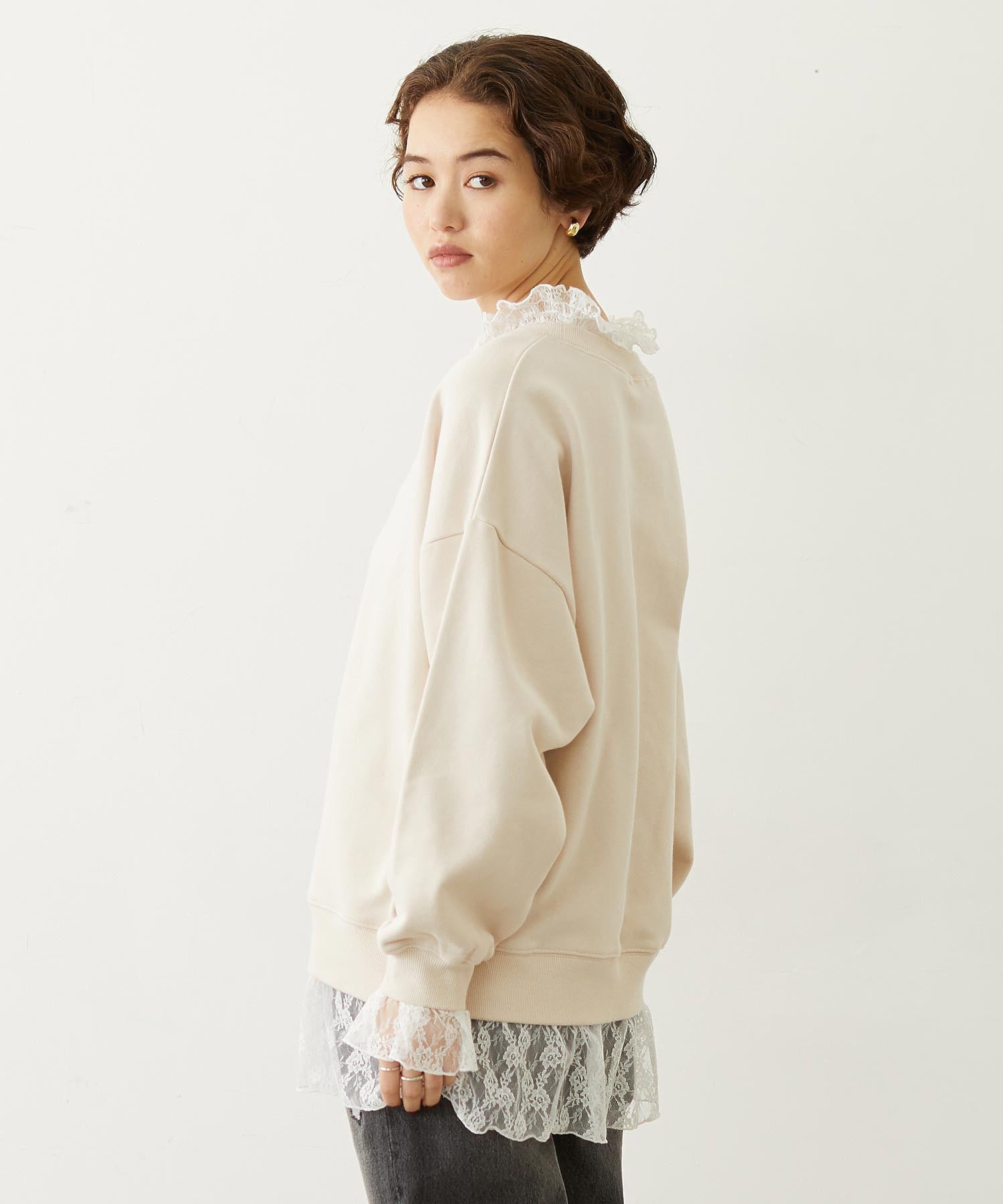 LAYERED LACE TOP