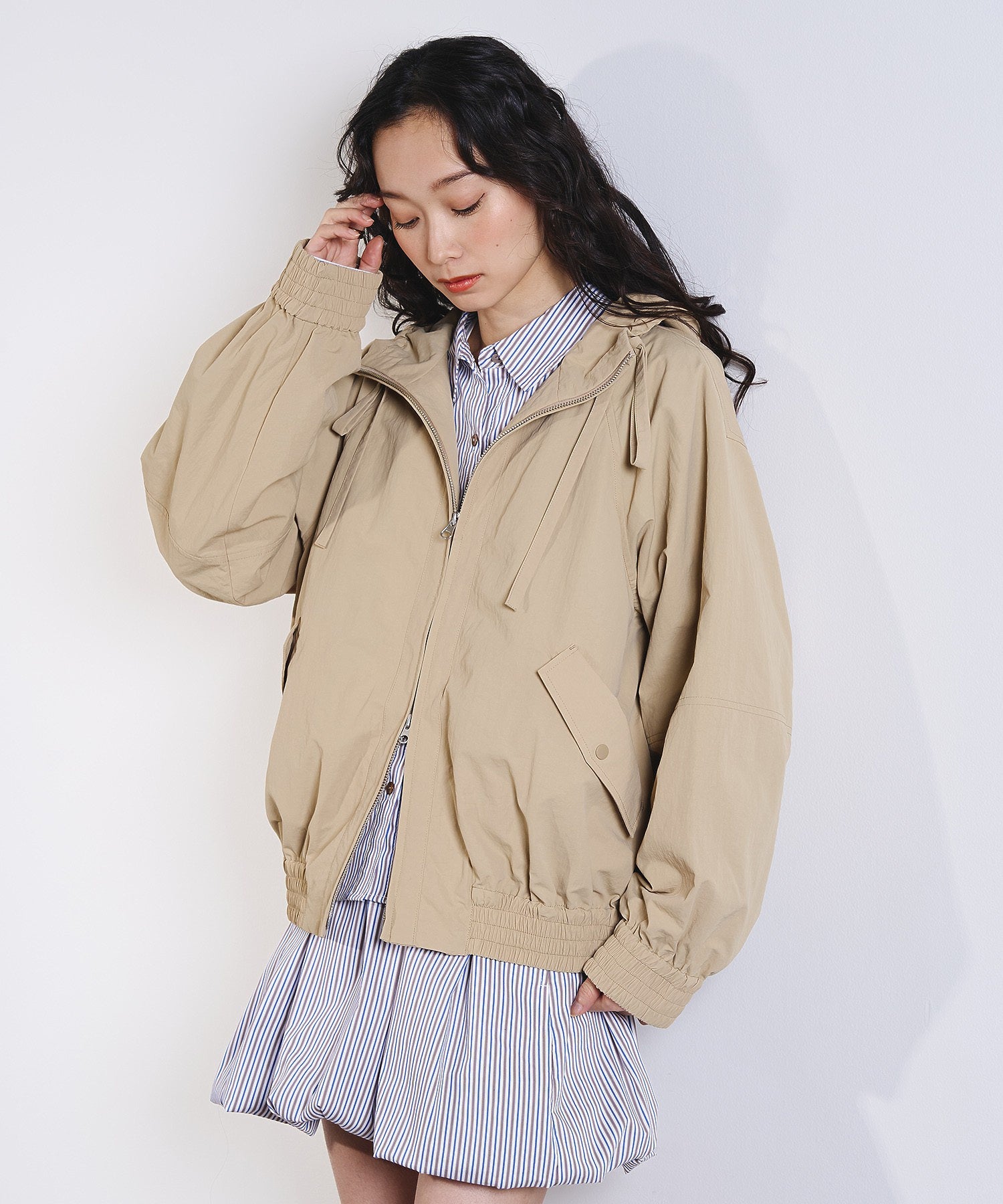 model:161cm 着用サイズ:ONE SIZE