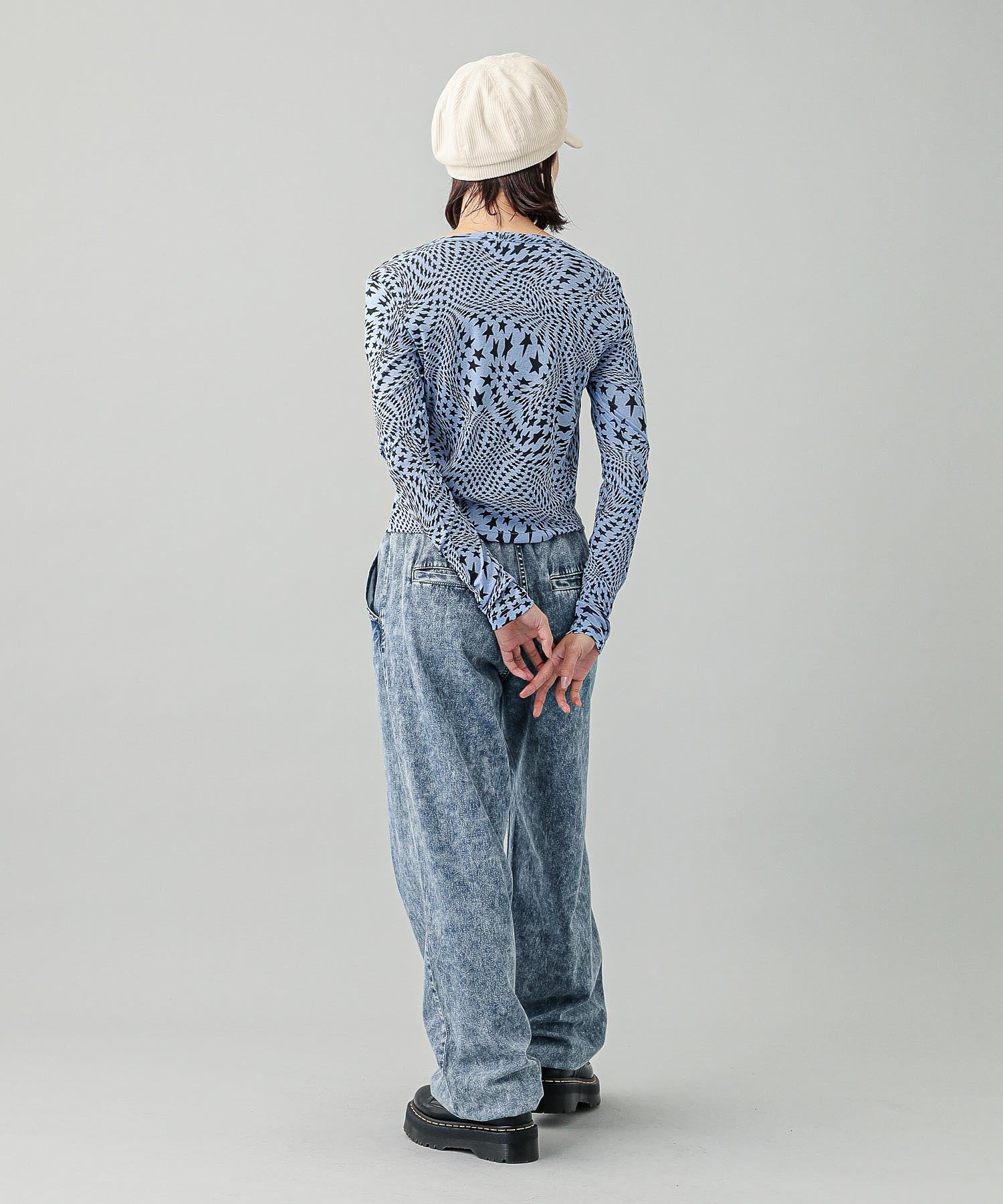 DISTORTED STARS COMAPCT CARDIGAN