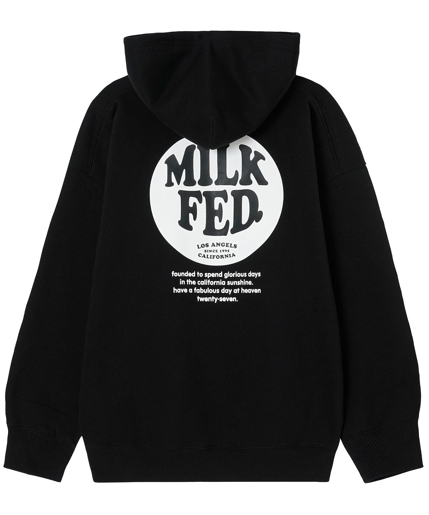 CIRCLE LOGO BIG SWEAT HOODIE MILKFED.