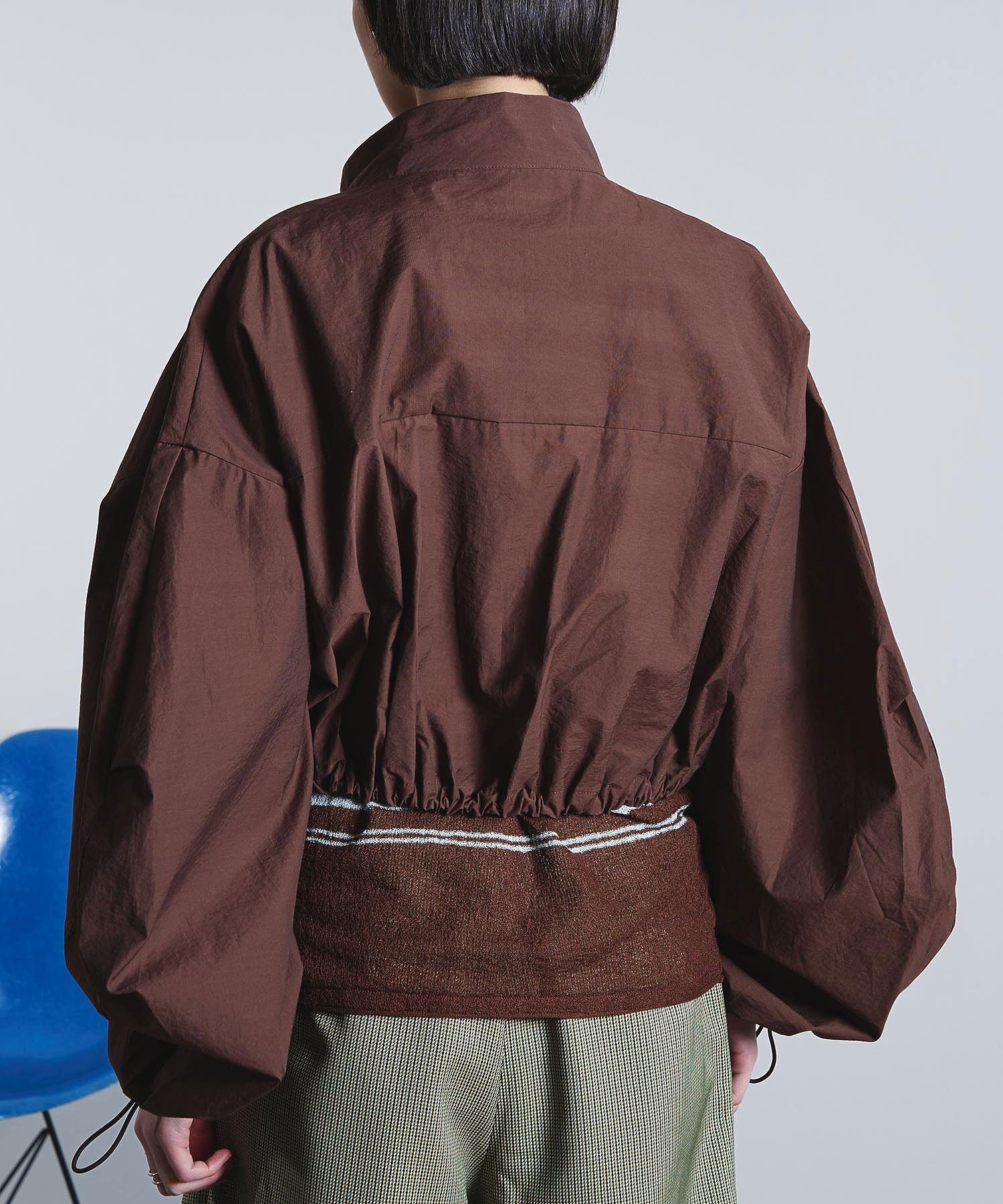 mici/SHEER SHORT BLOUSON