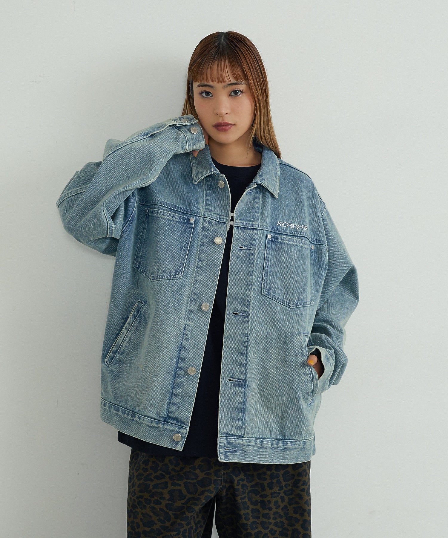 MODEL身長：165cm / 着用サイズ：Lサイズ