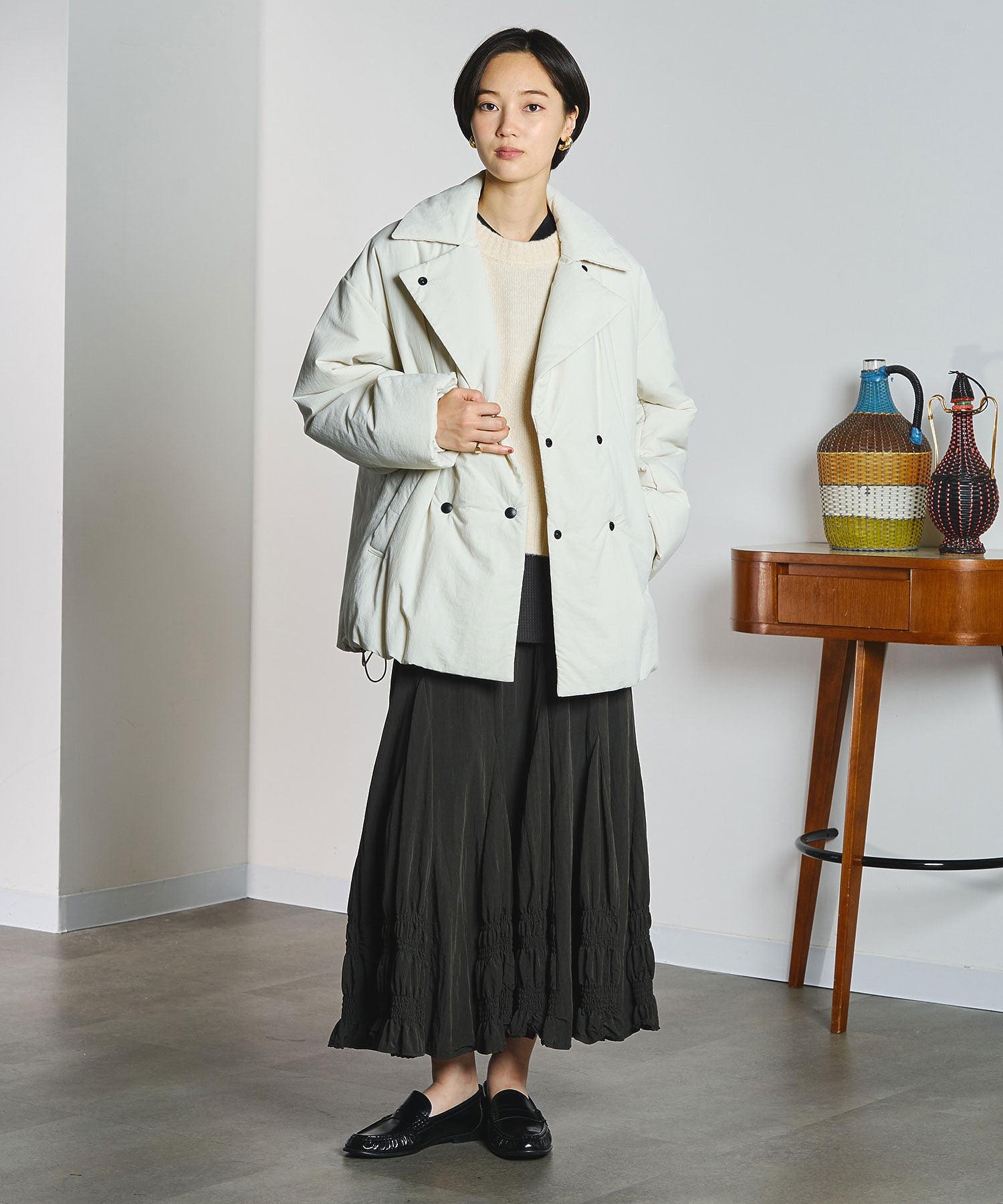 model:166cm 着用サイズ:ONE SIZE