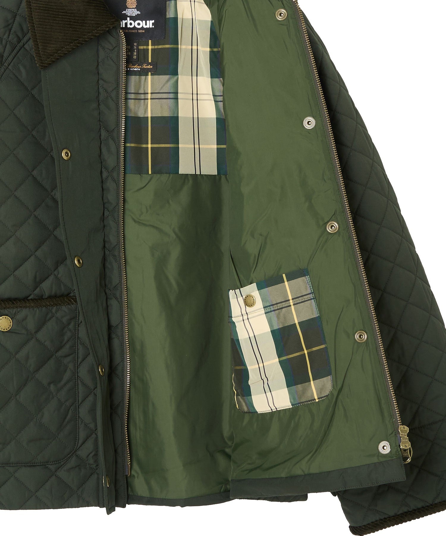 BARBOUR/AVA QUILED JACKET