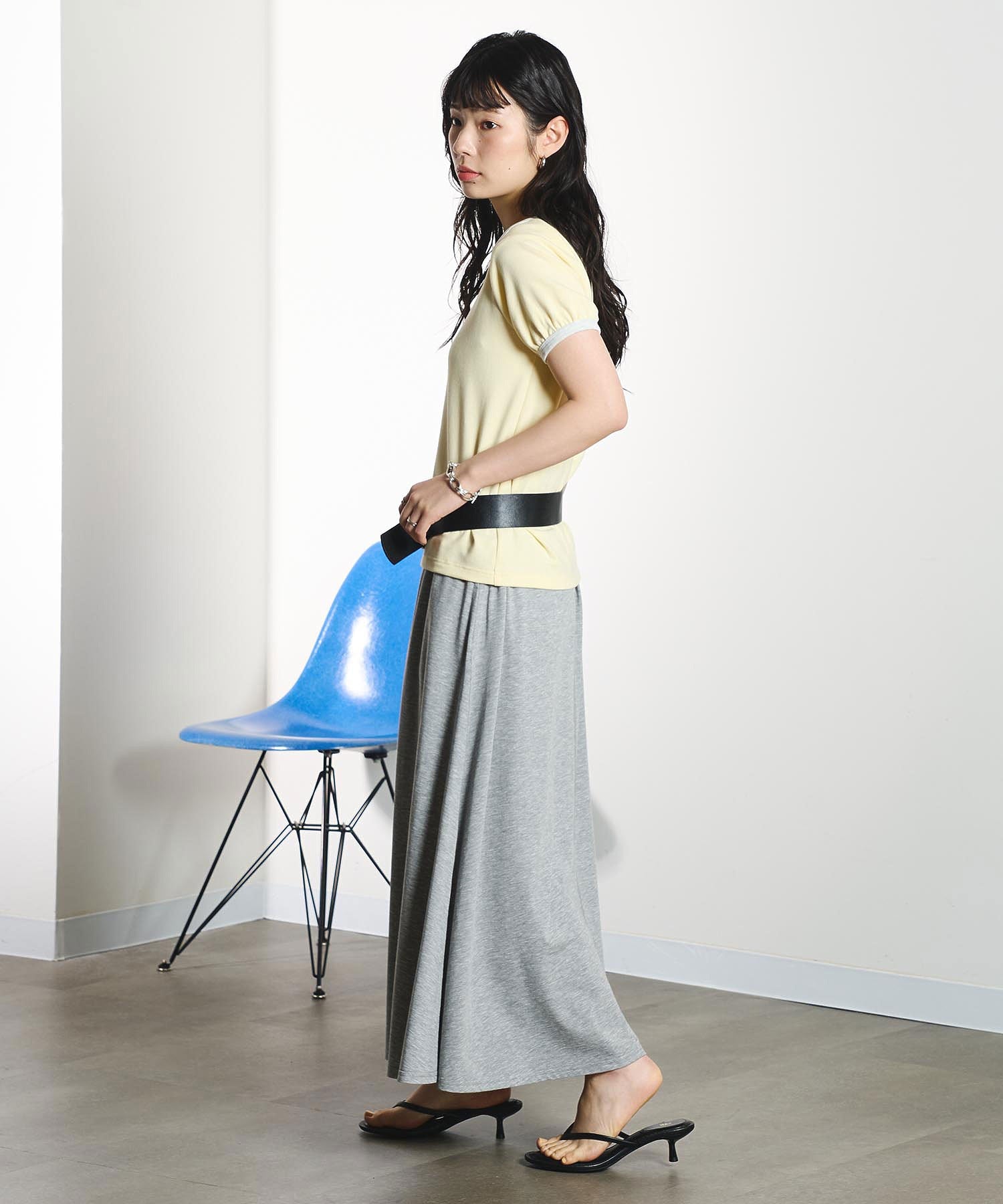 model:163cm 着用サイズ:S