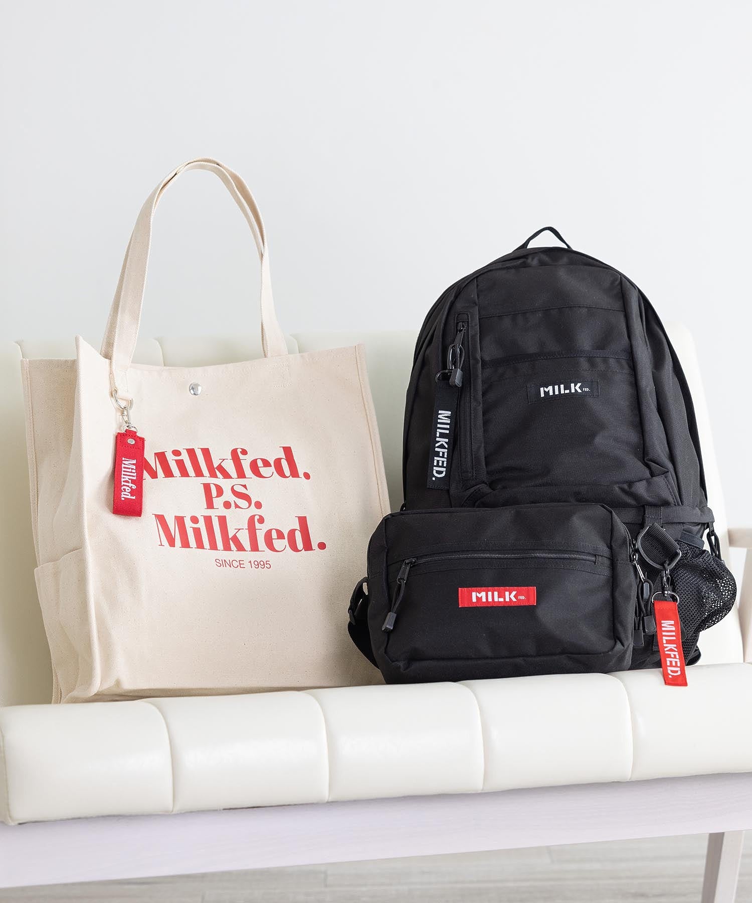 DIDONE LOGO BIG TOTE MILKFED.