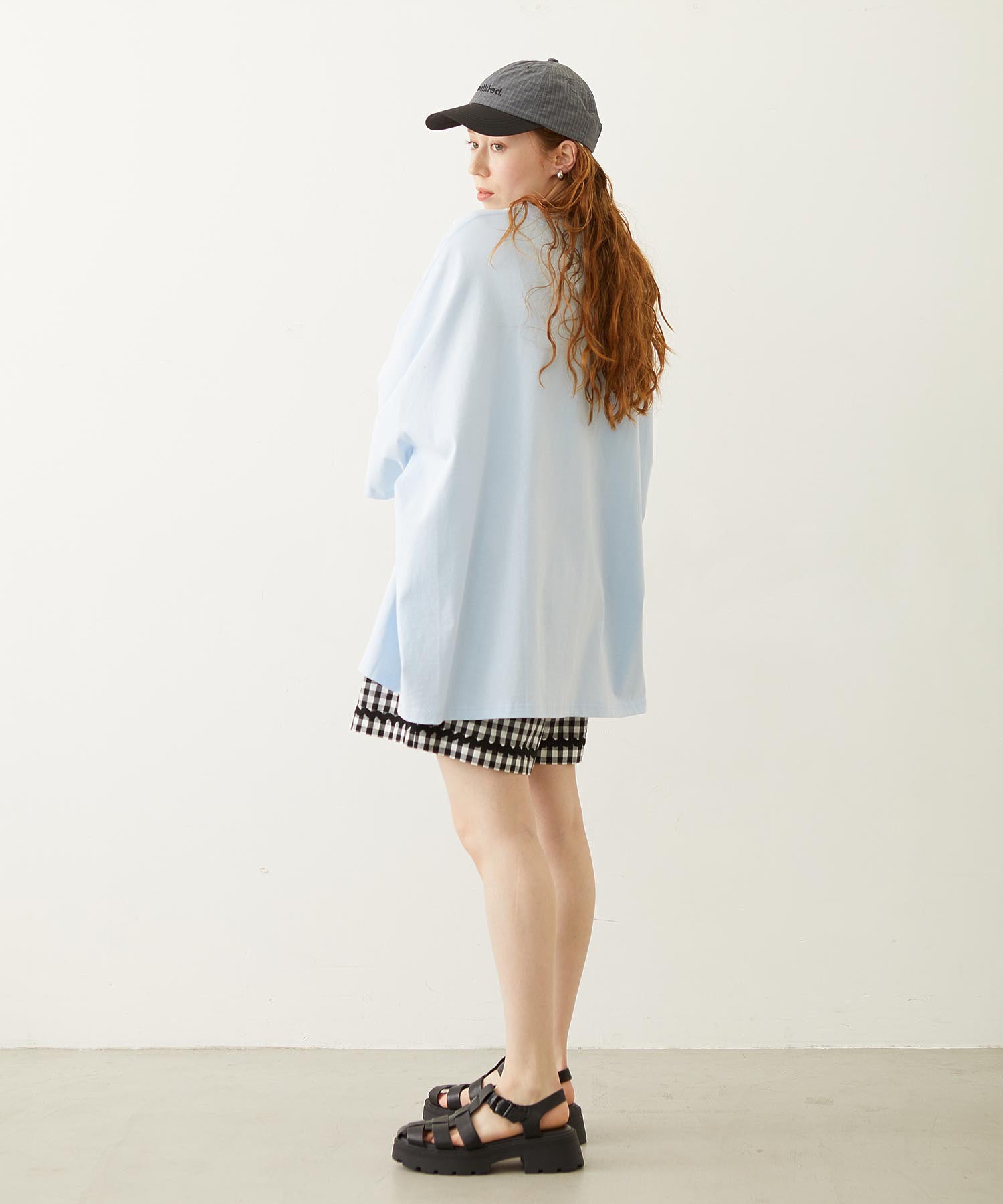 MILKFED.×CHAMPION LAYER LOGO BIG TEE