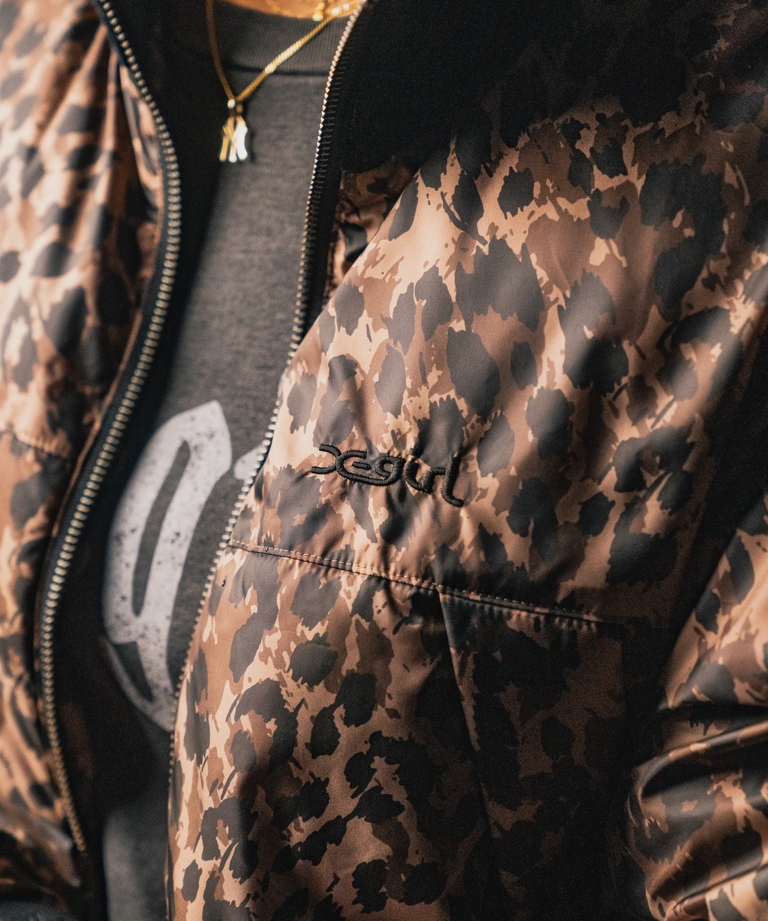 X-girl × NANGA PUFFER JACKET