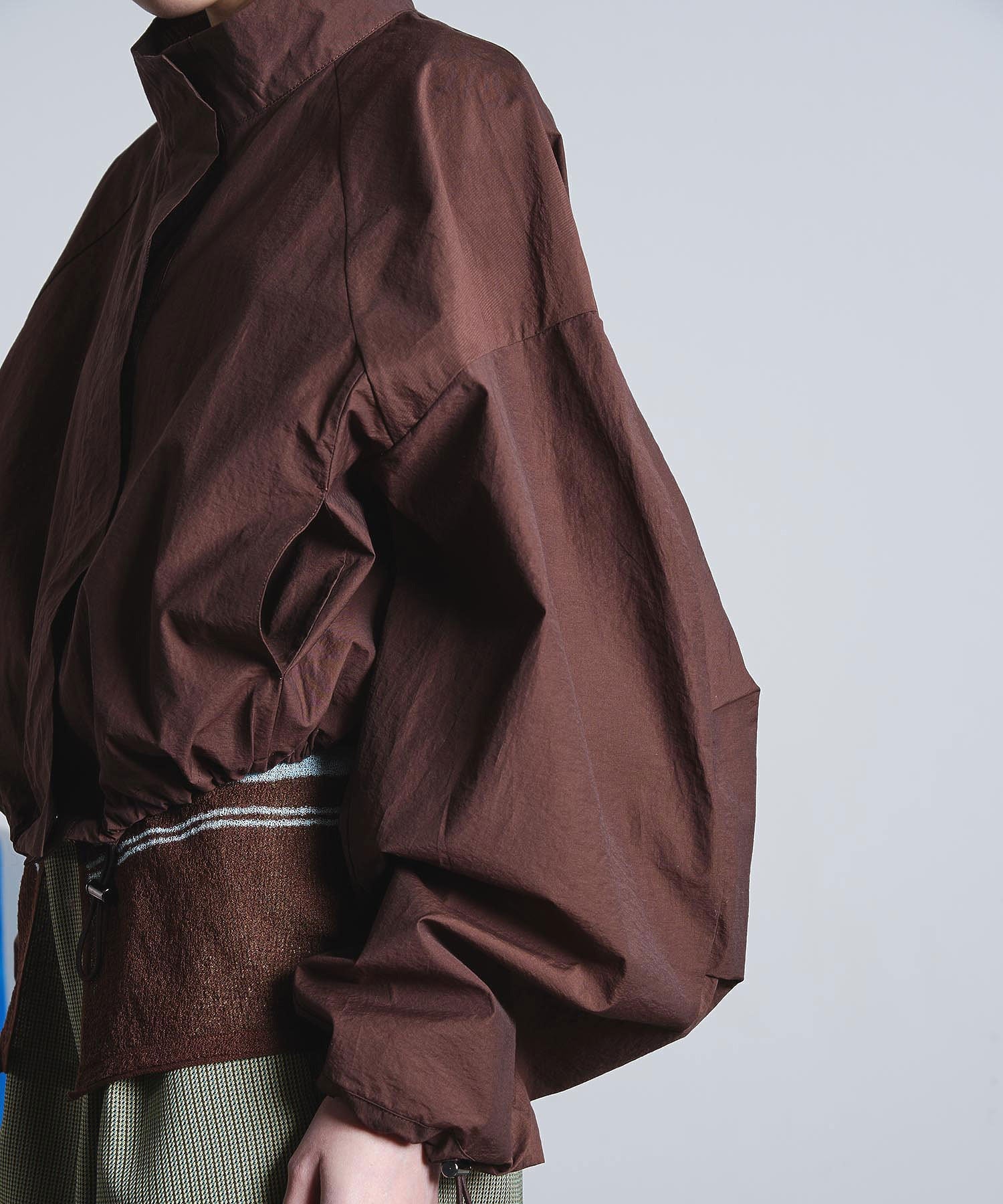 mici/SHEER SHORT BLOUSON