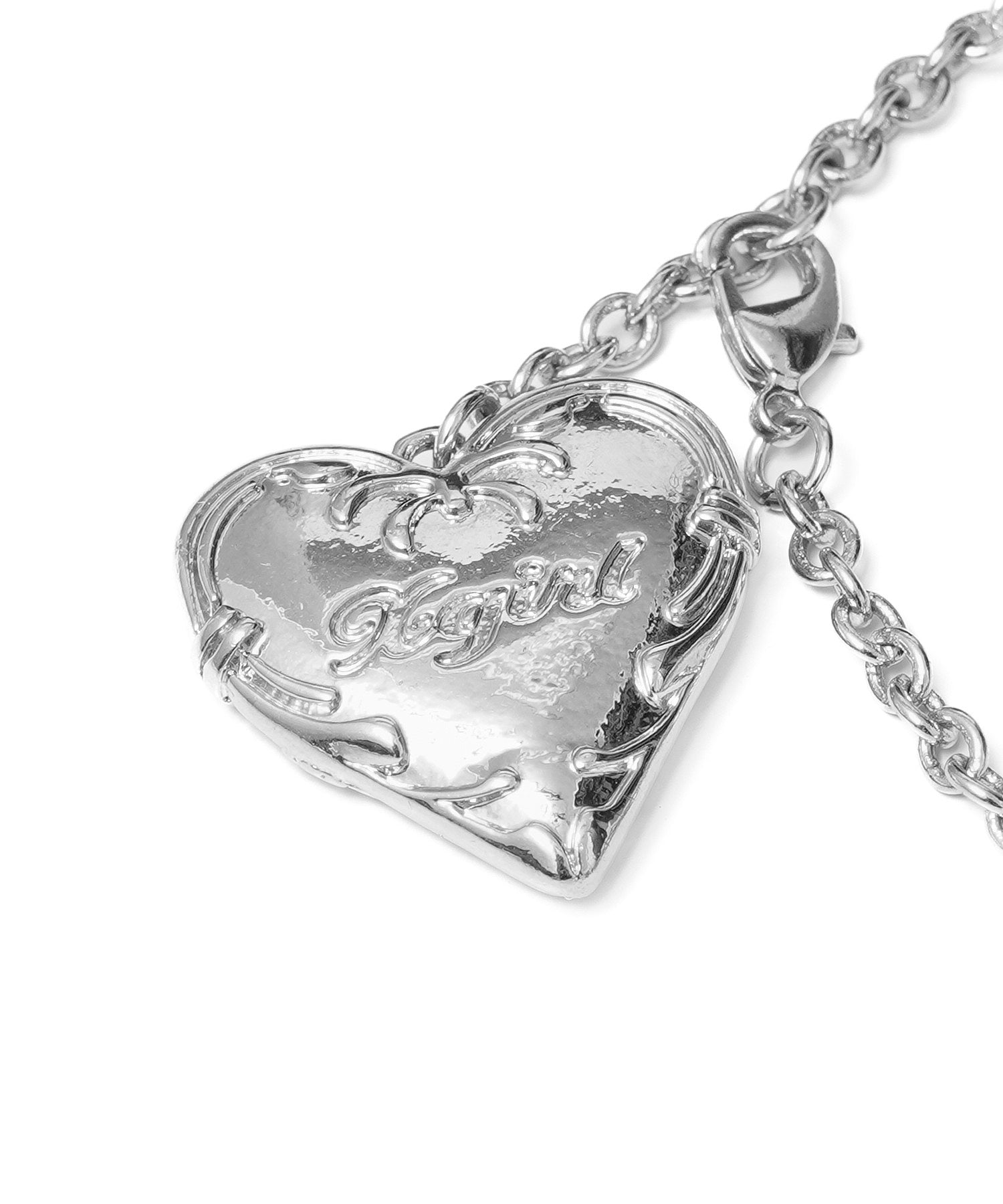 2WAY PLATE AND HEART NECKLACE