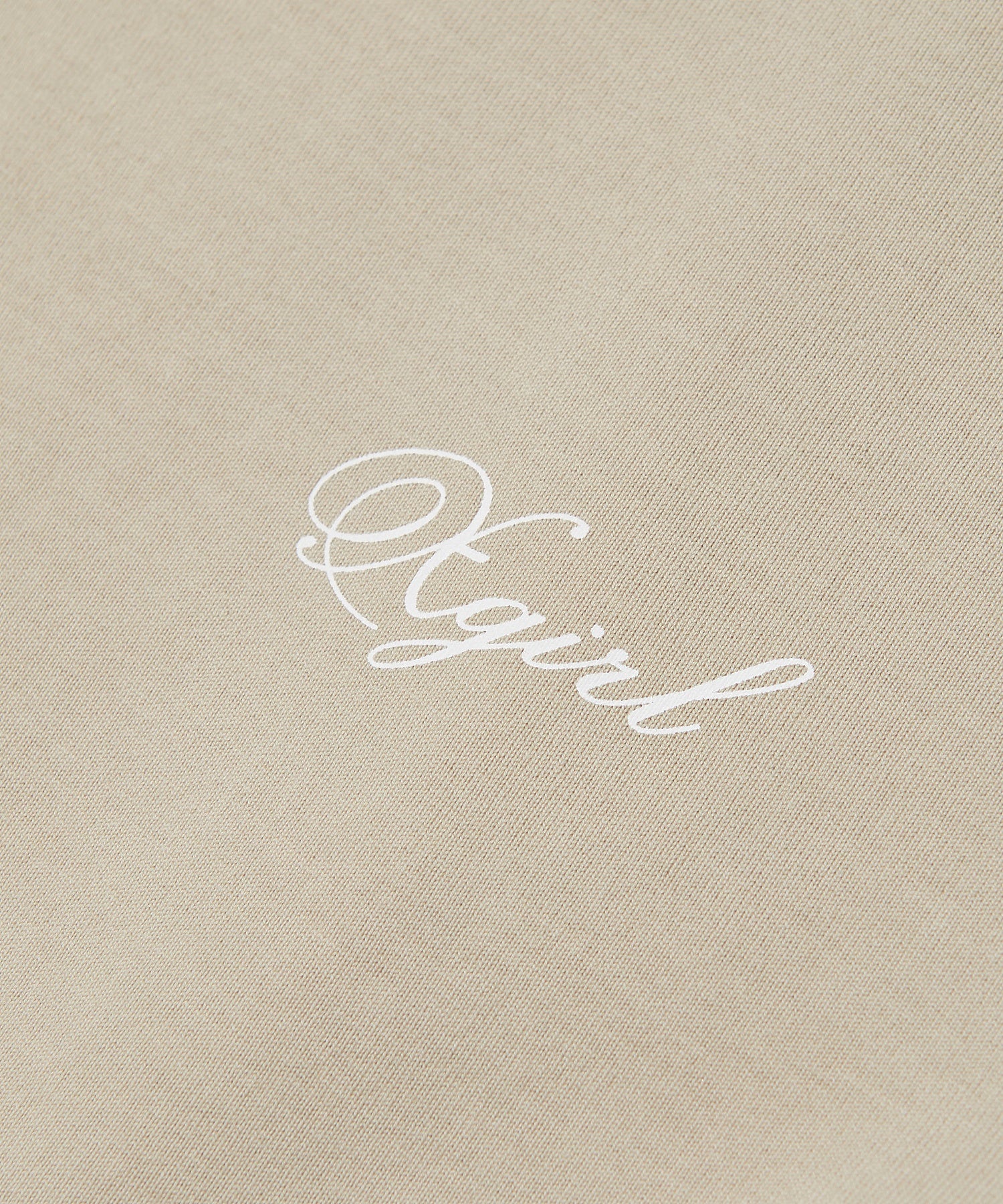 FADED MESSAGE AND SCRIPT LOGO S/S TEE