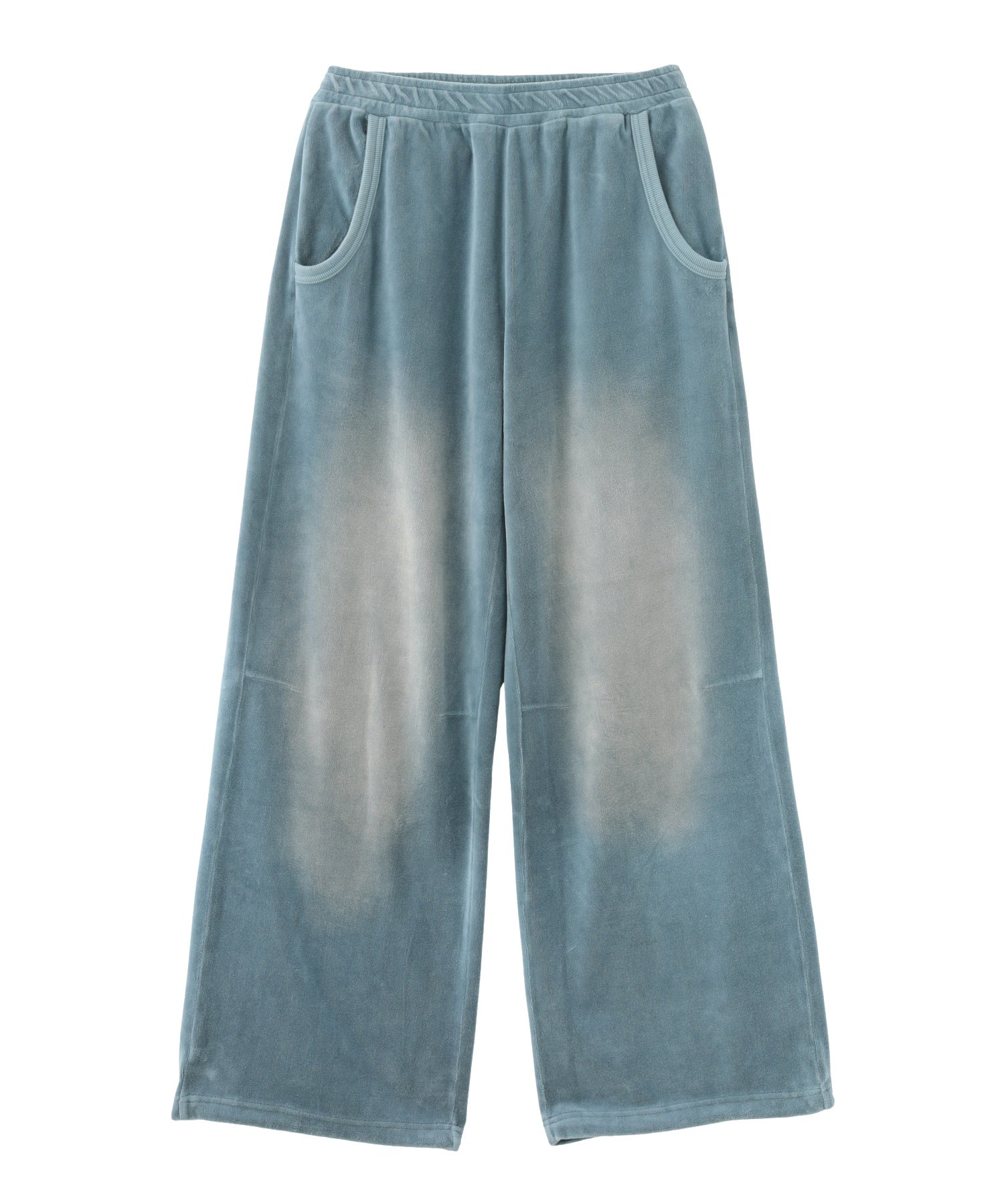 FADED VELOUR LOOSE FIT PANTS