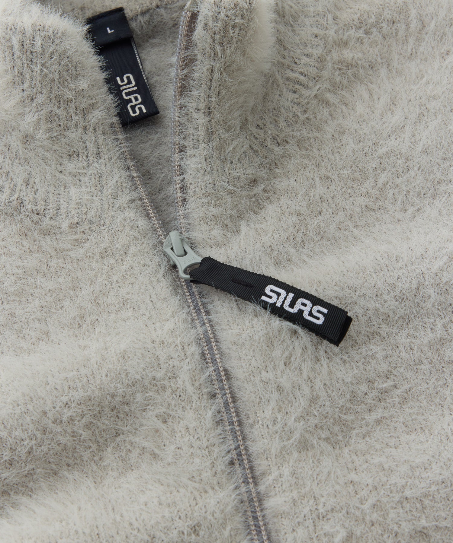 SHAGGY DRIVERS KNIT JACKET