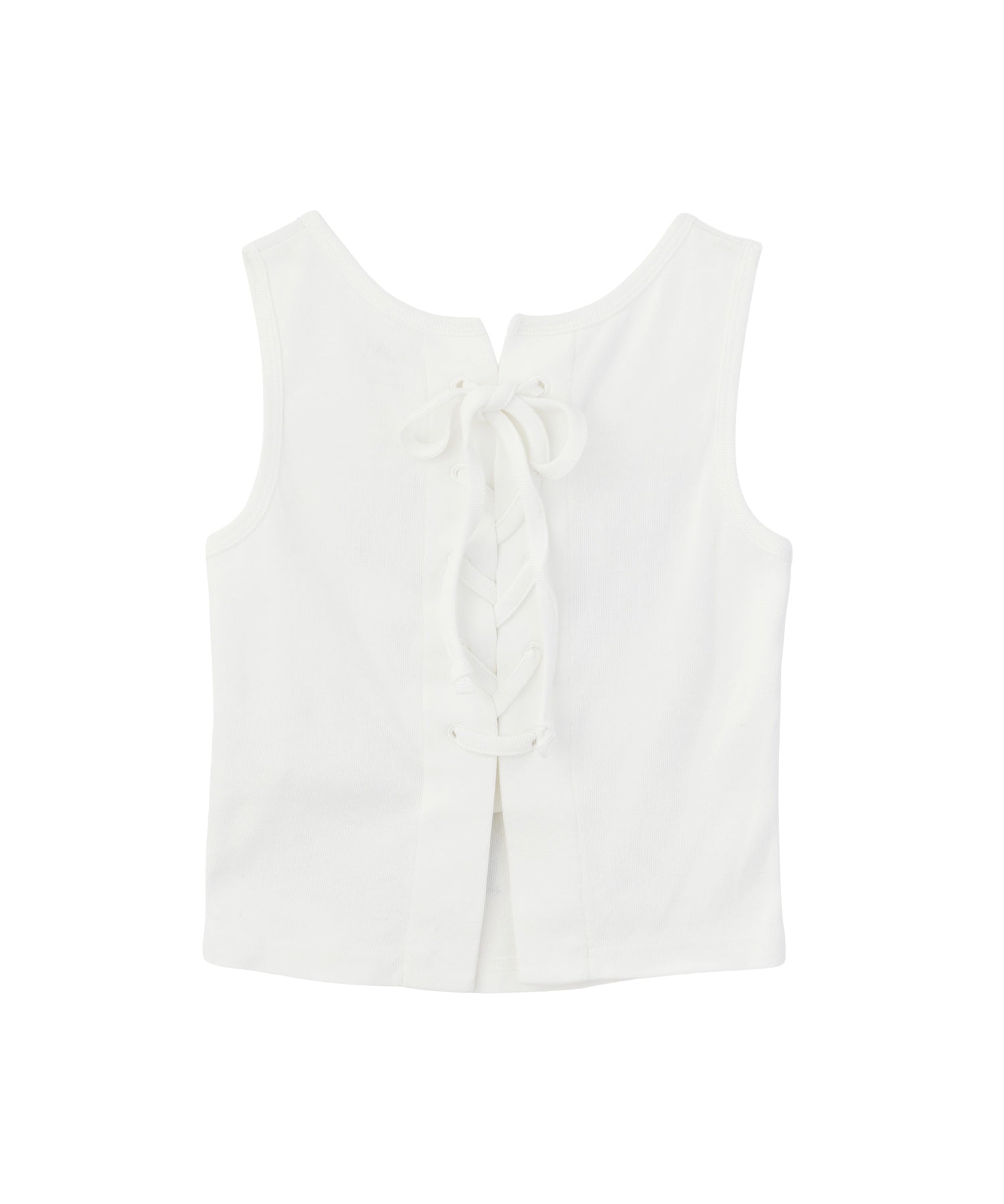 2WAY LACE UP TANK TOP