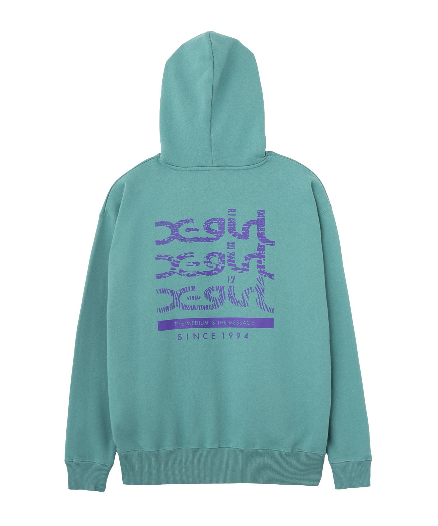 GEOMETRIC MILLS LOGO SWEAT HOODIE