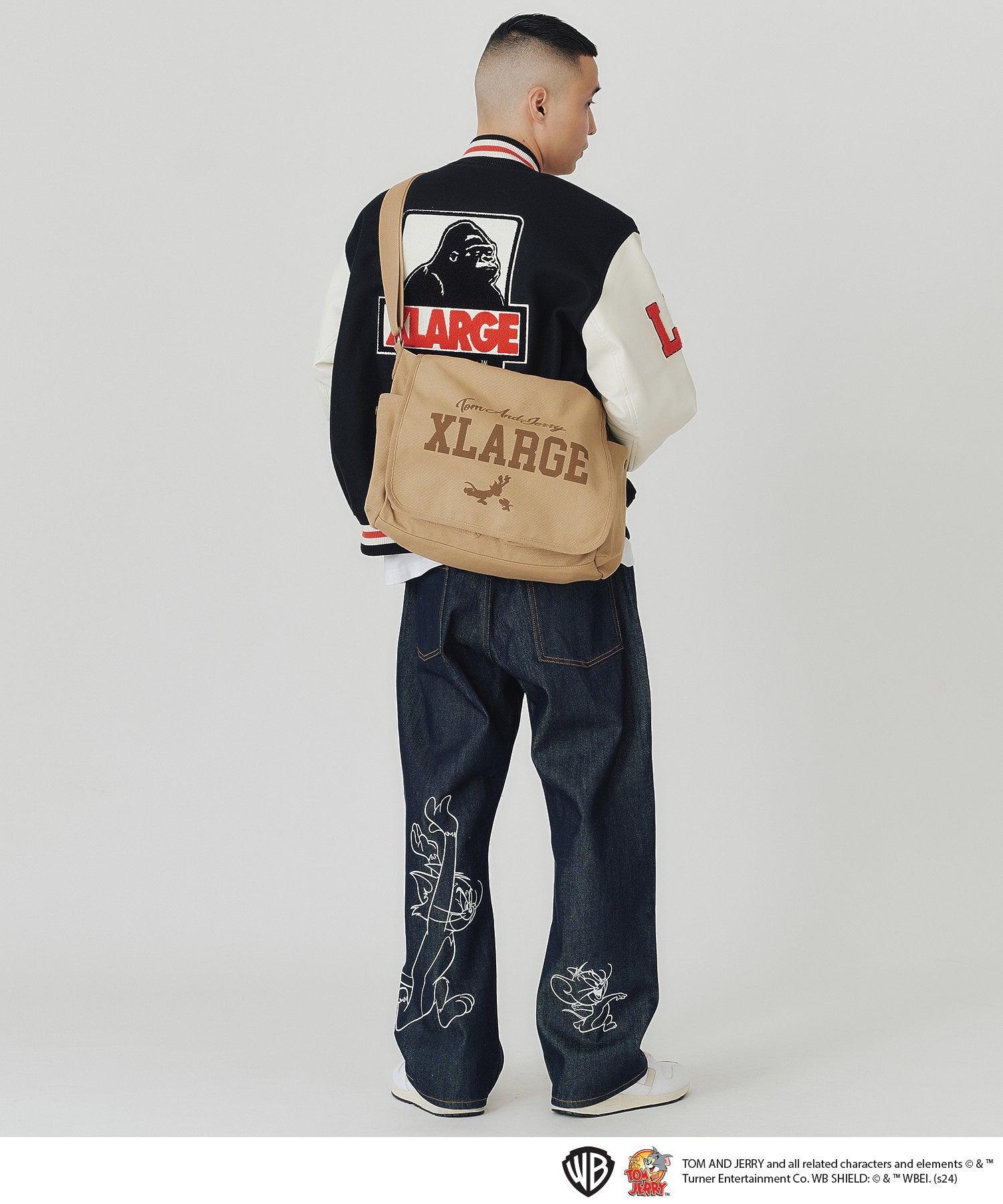 XLARGE x Tom and Jerry Shoulder Bag-