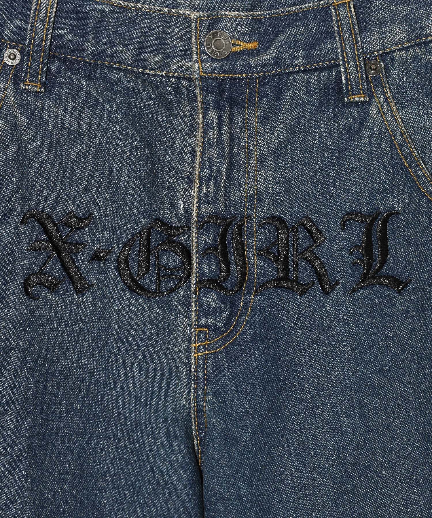 BAGGY DENIM PANTS X-girl