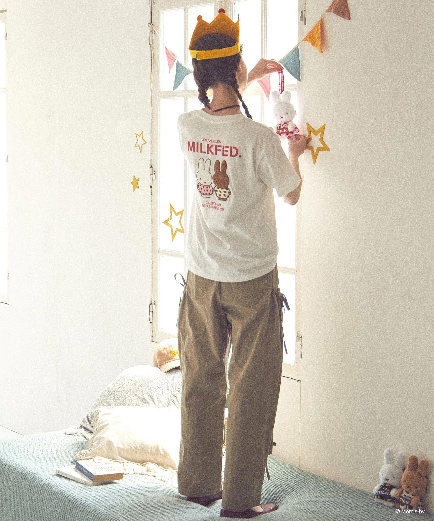 MILKFED. x MIFFY AND MELANIE S/S TEE