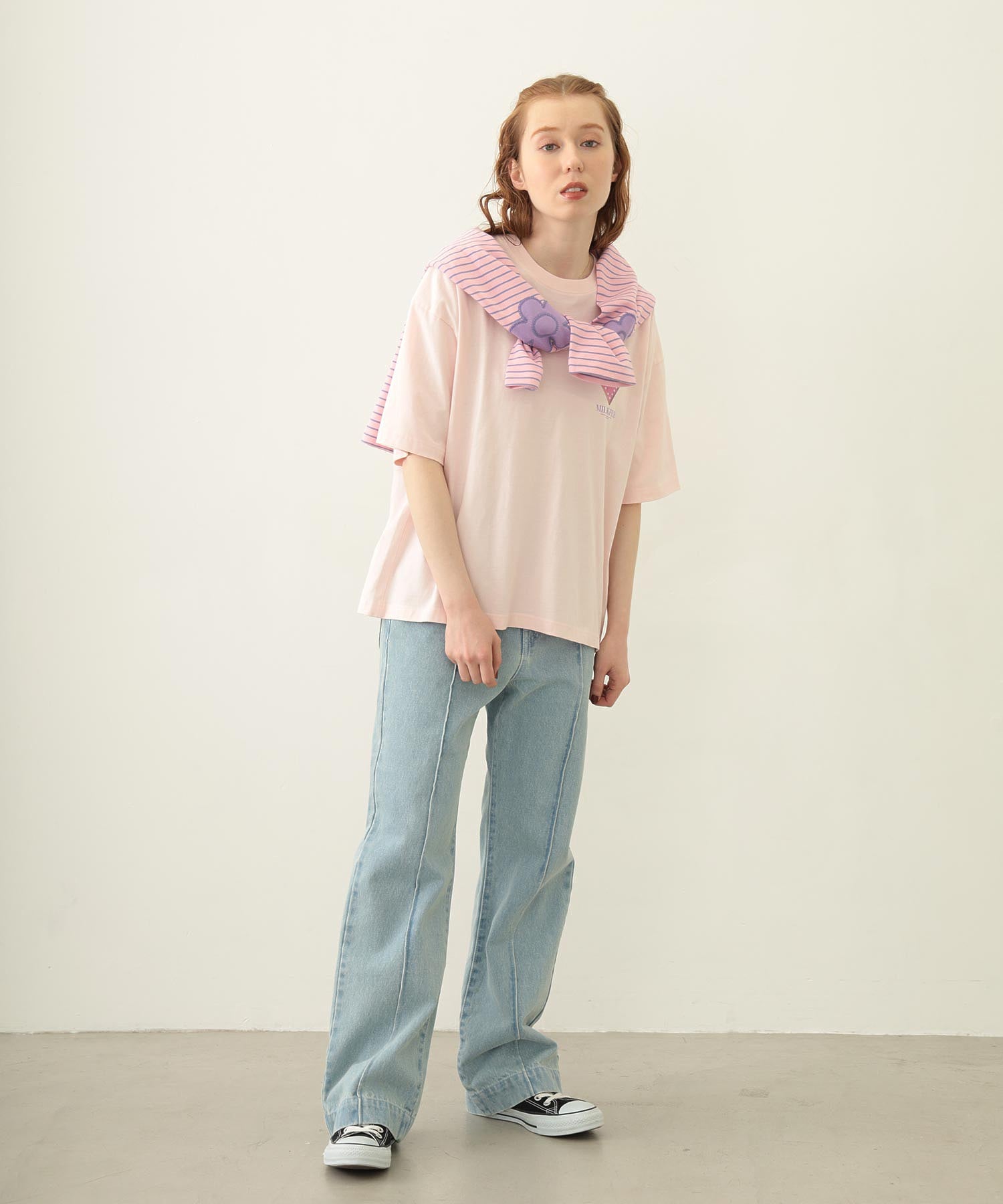 FLOWER ELBOW CARDIGAN