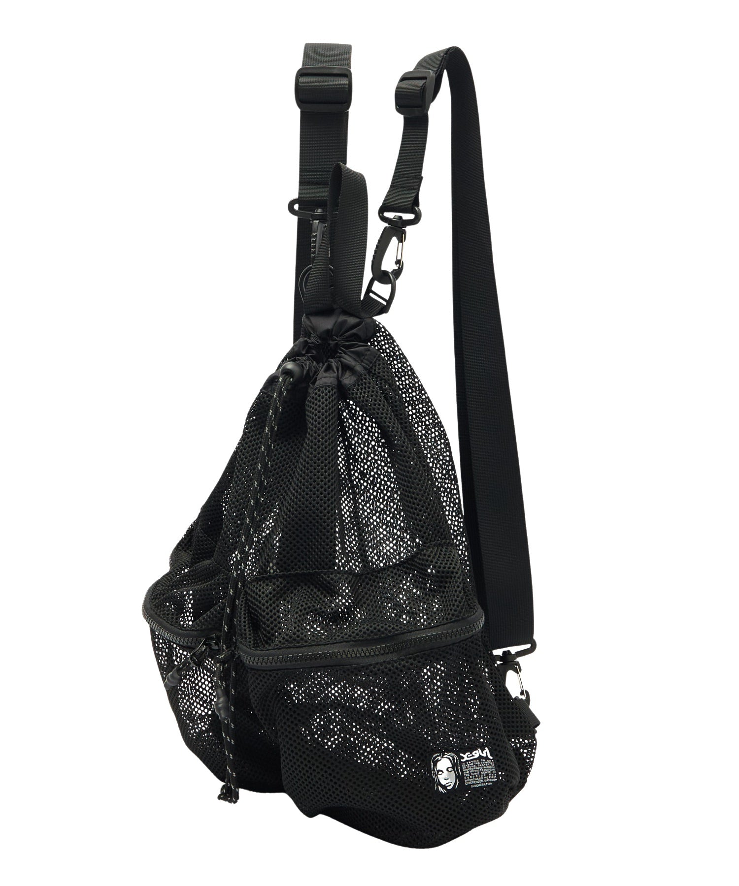 FACE LABEL 2WAY MESH KNAPSACK