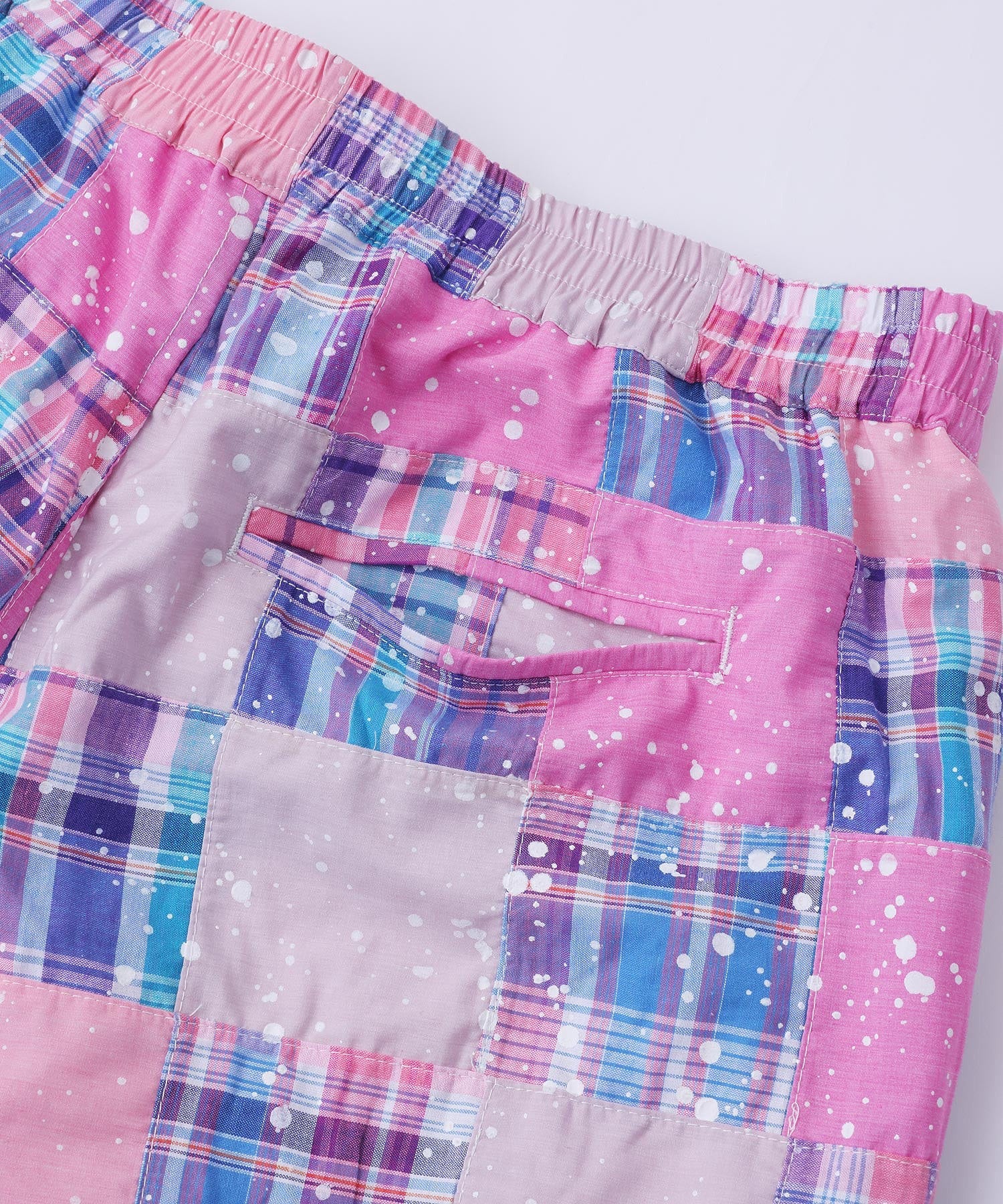 SPLASH PATCHWORK SHORT PANTS SILAS