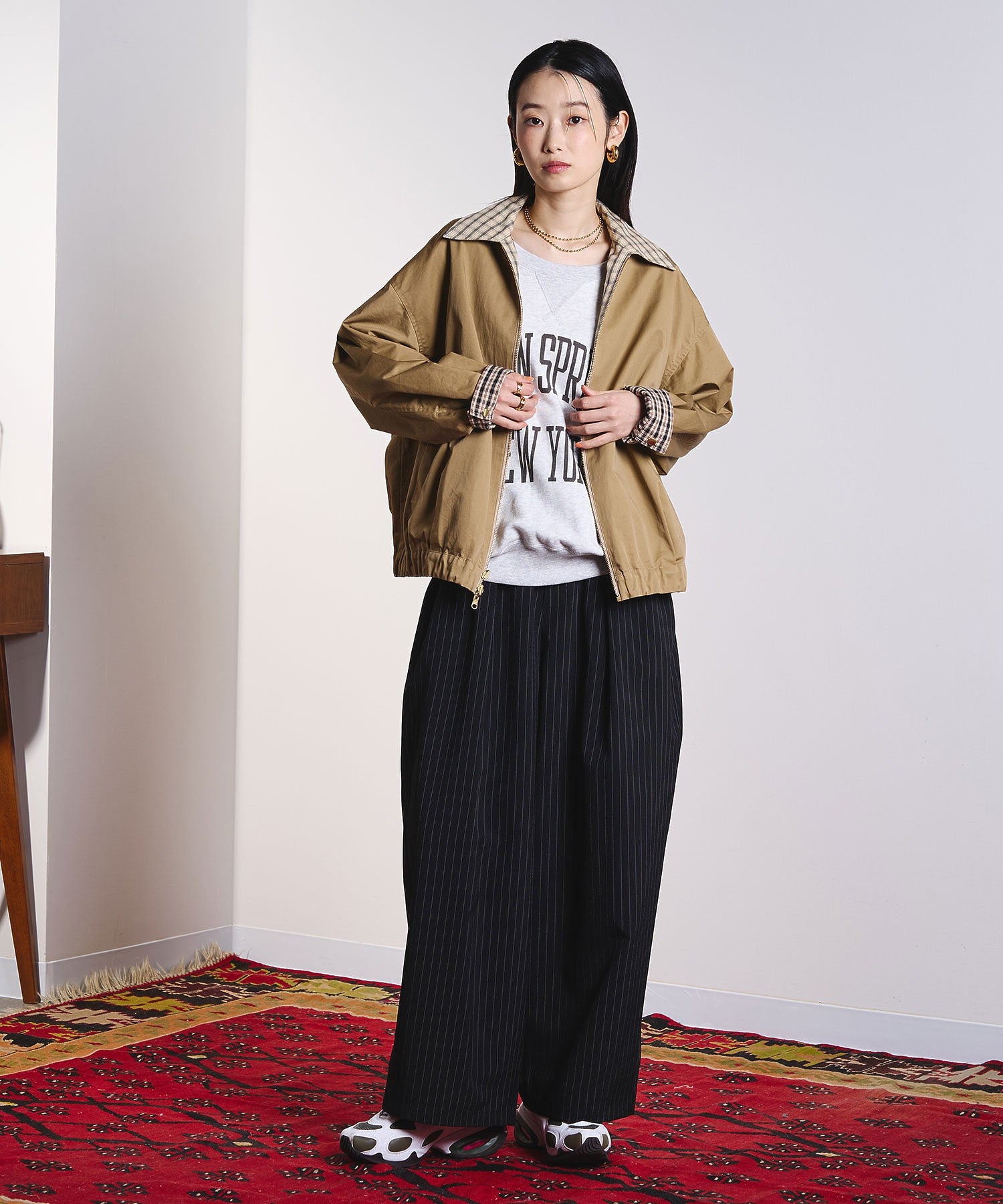 model:169cm 着用サイズ:ONE SIZE