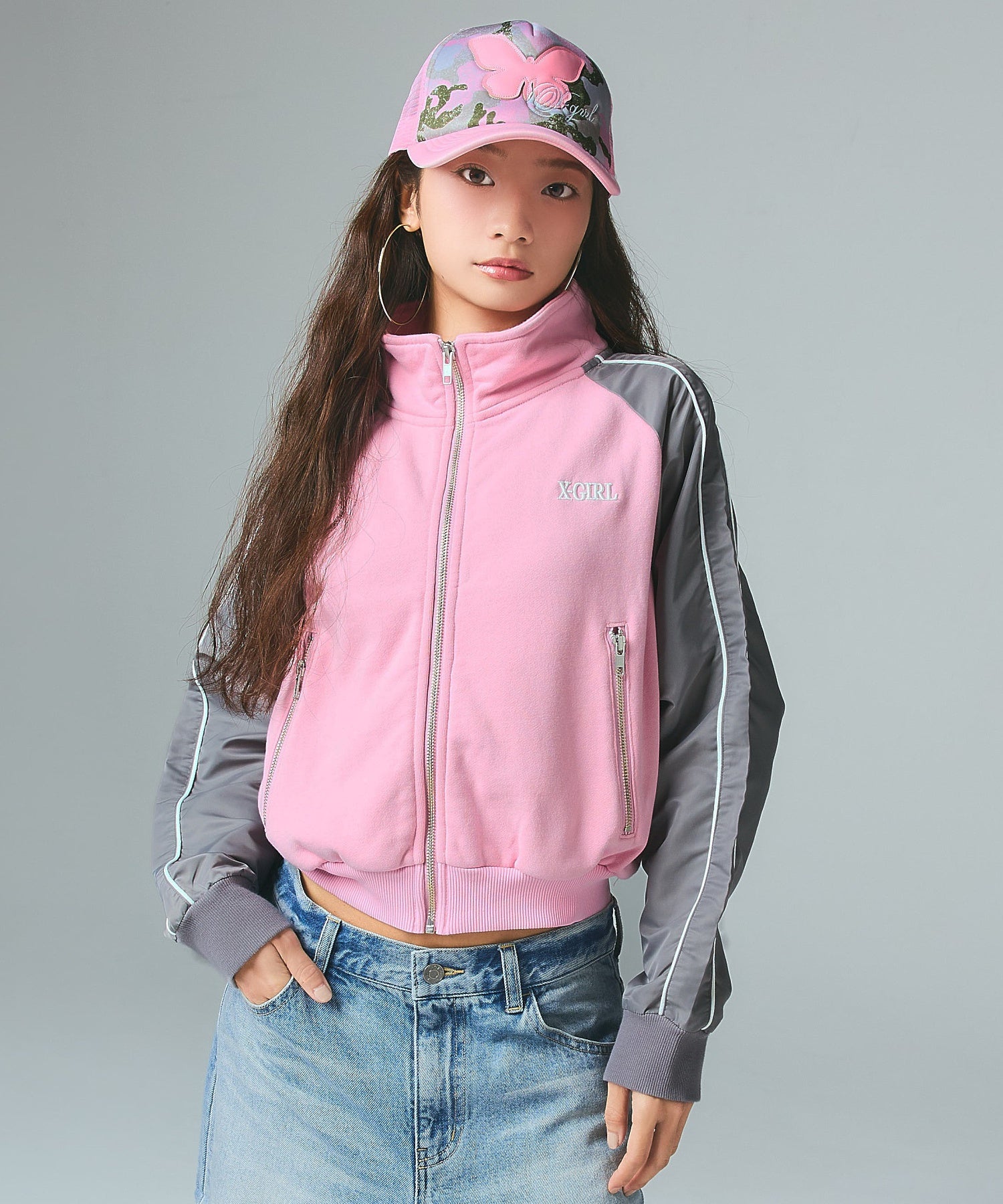 WOVEN MIX SWEAT ZIP UP TOP – calif（カリフ）公式サイト