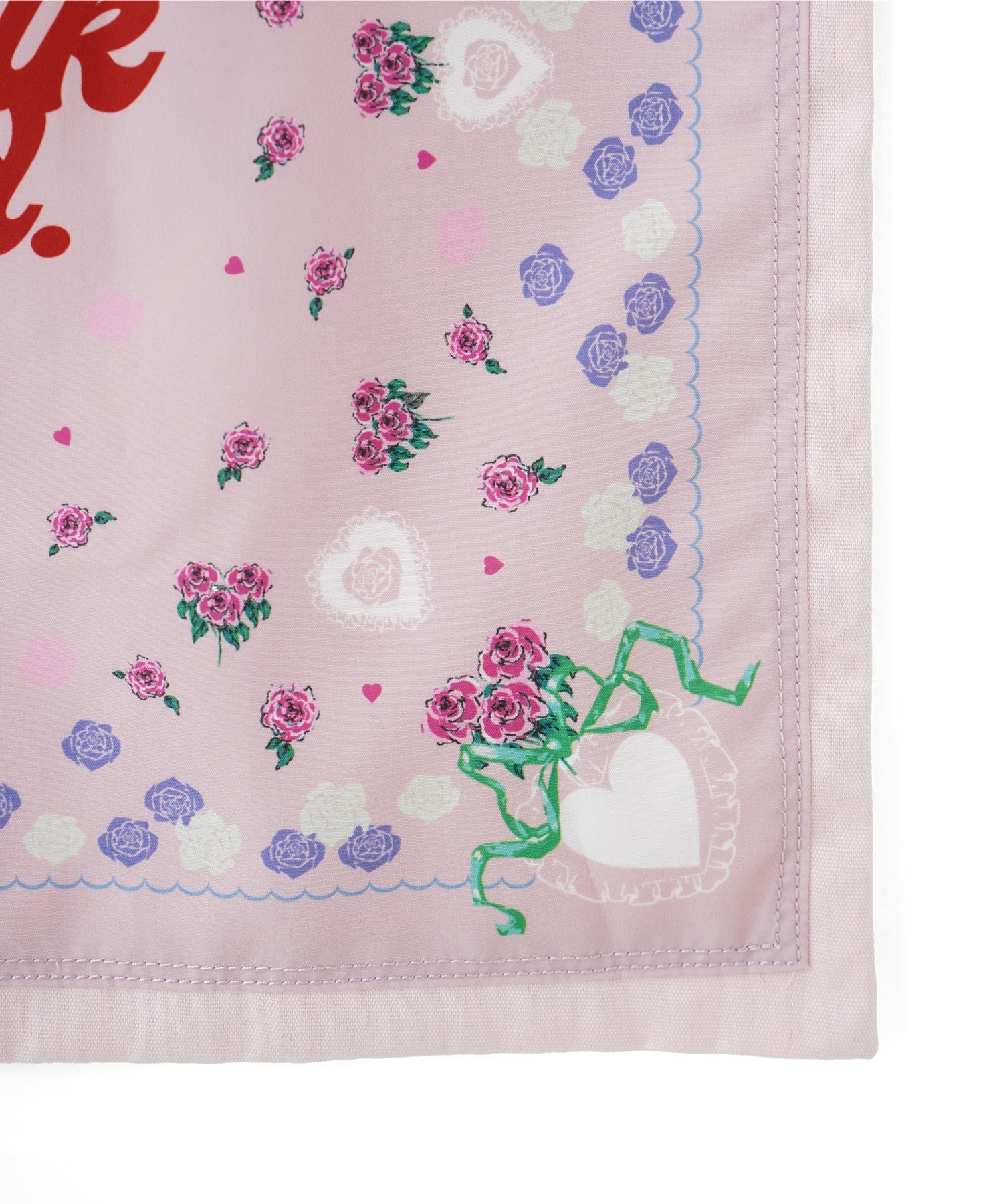 FLOWER PATTERN BANDANA BAG