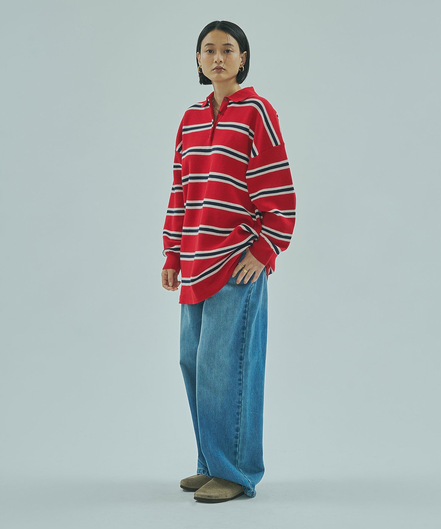 model:163cm 着用サイズ:ONE SIZE