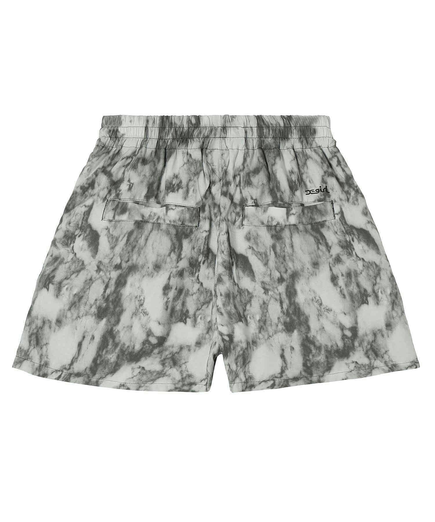 MARBLE PRINT SHORT PANTS X-girl