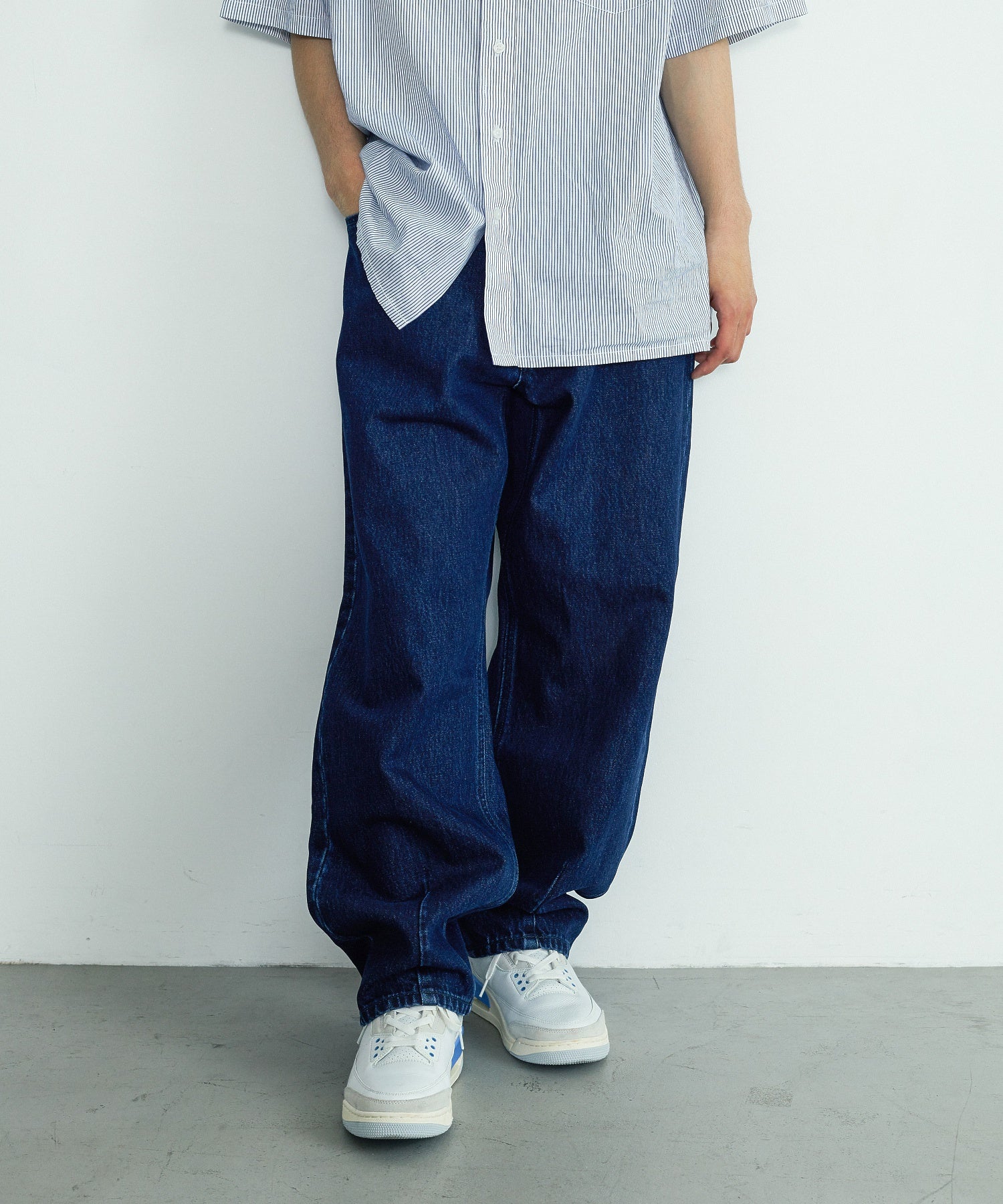 BALLOON DENIM PANTS