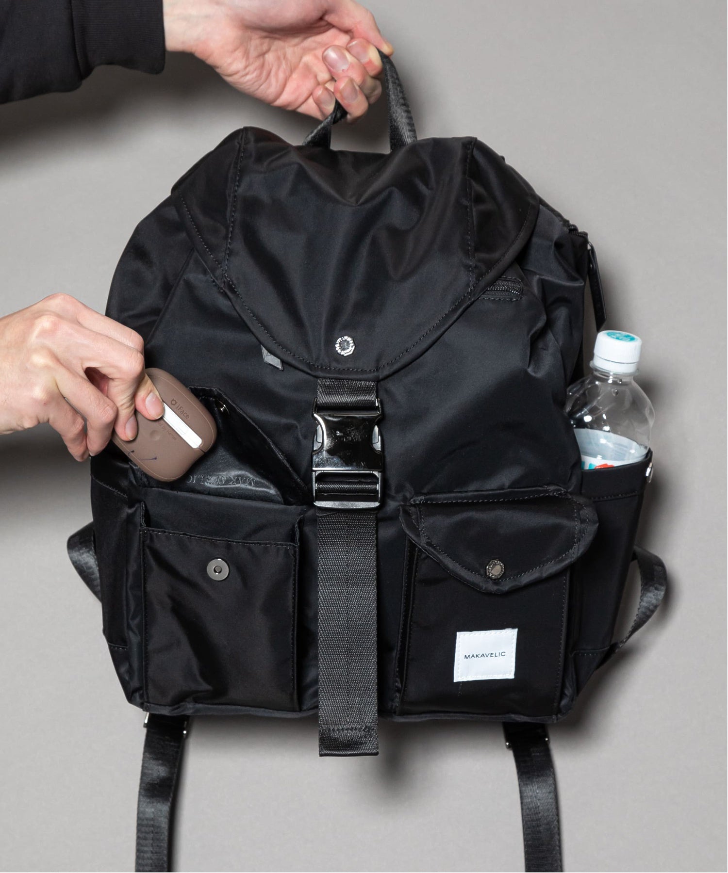 MAKAVELIC/Grace Double Pocket 2 Backpack
