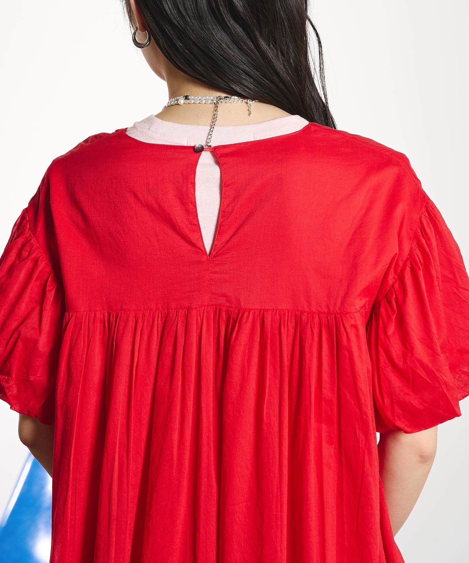 COTTON VOILE DRESS