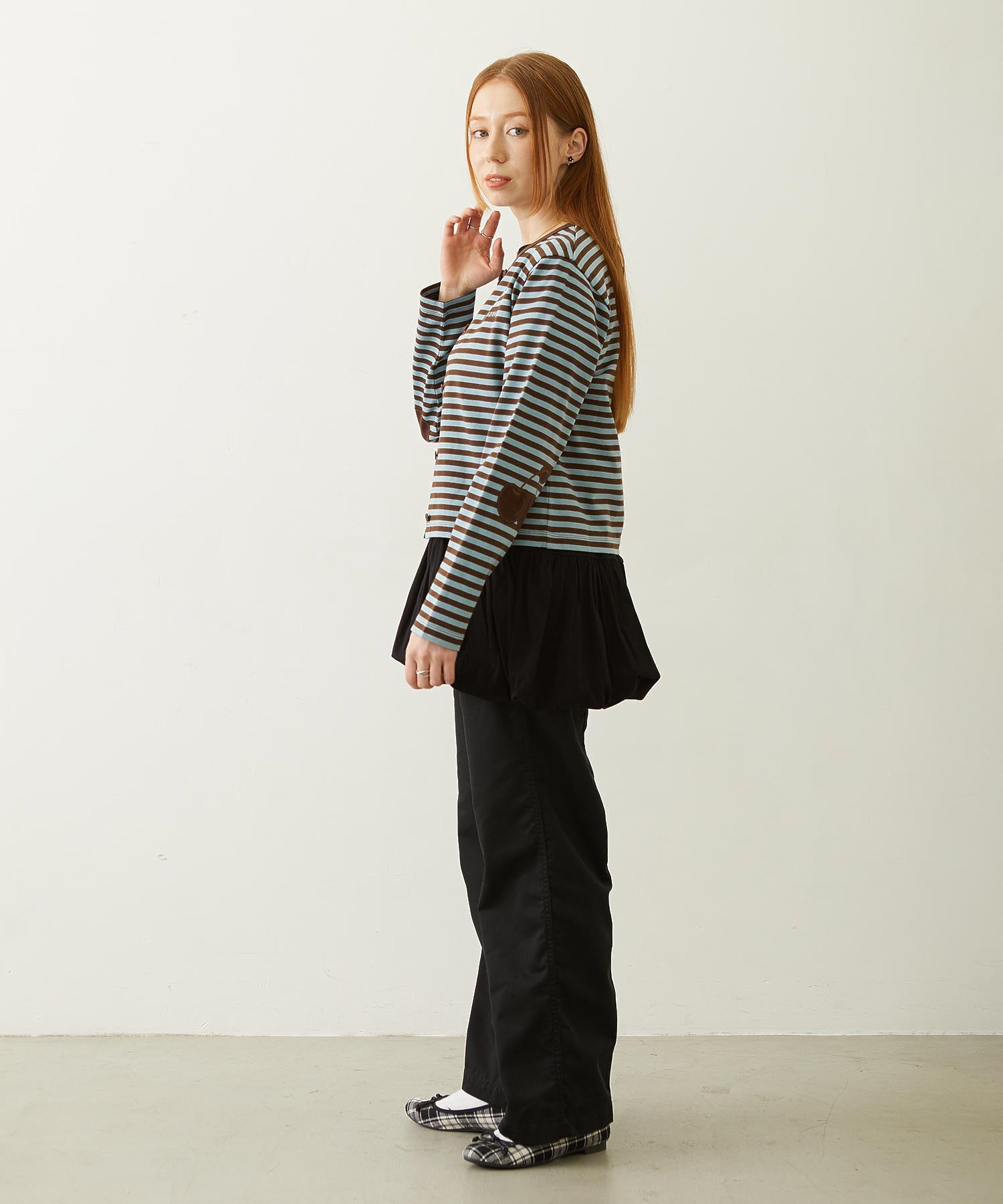 CHERRY ELBOW CARDIGAN