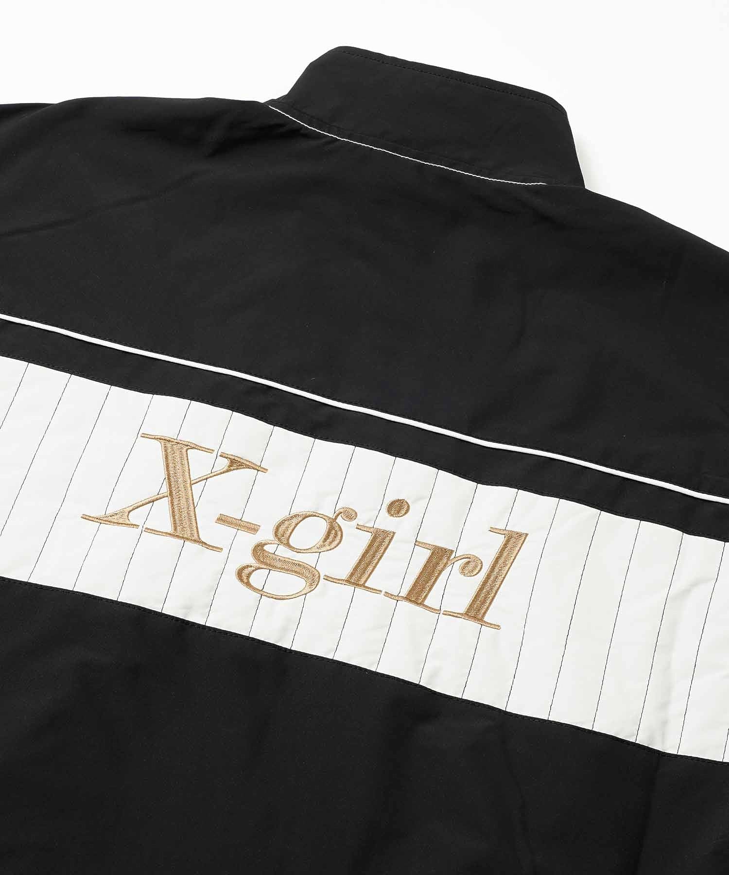 PANELED TRACK JACKET X-girl