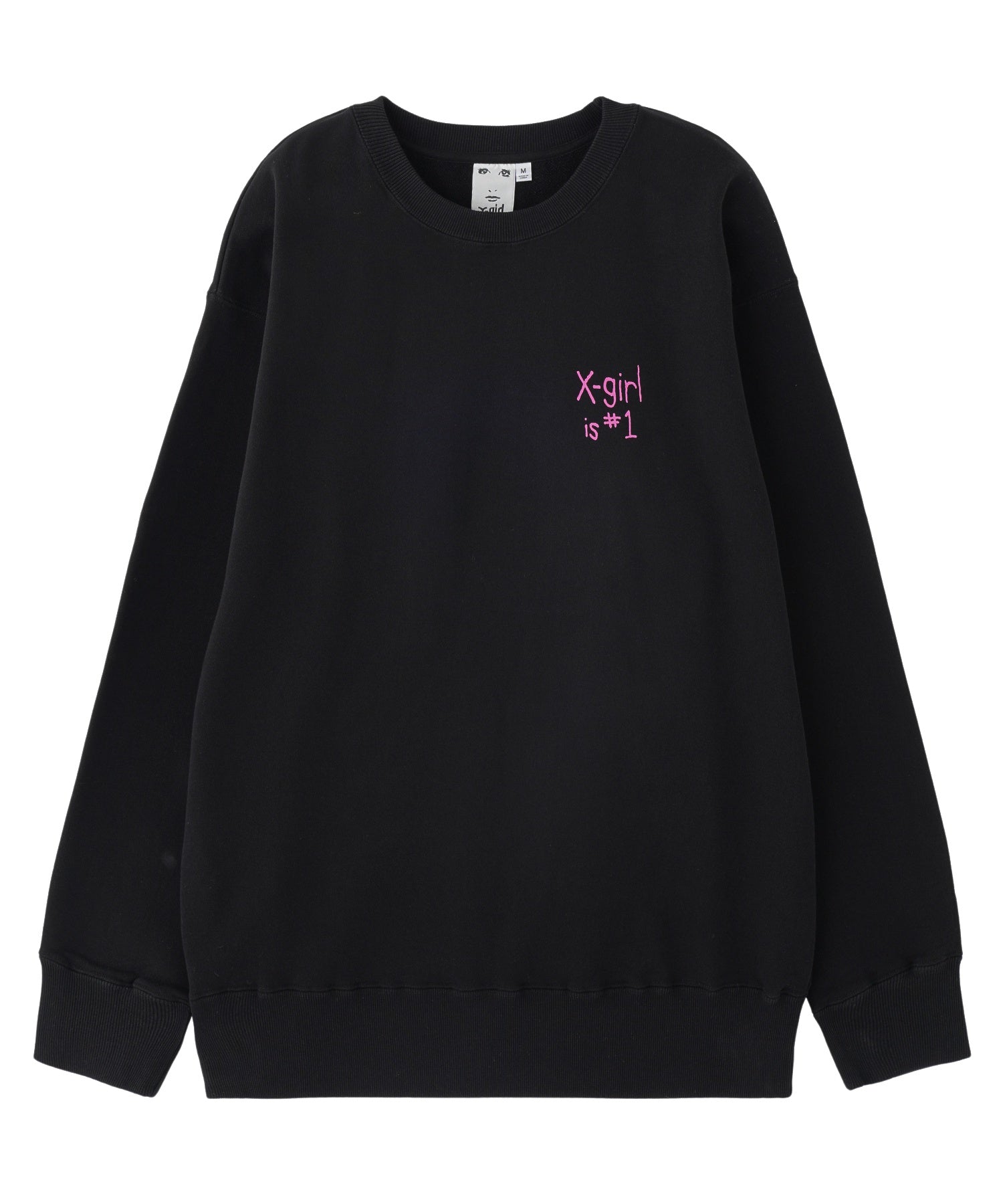 X-girl FLAG BIG SWEAT TOP