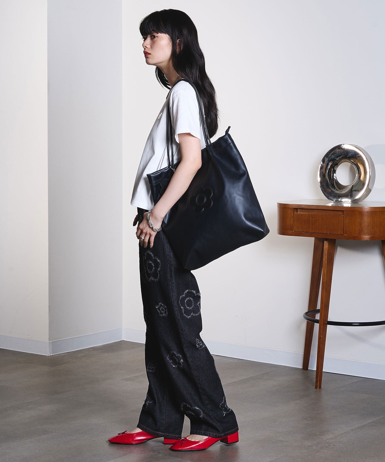 model:163cm 着用サイズ:ONE SIZE