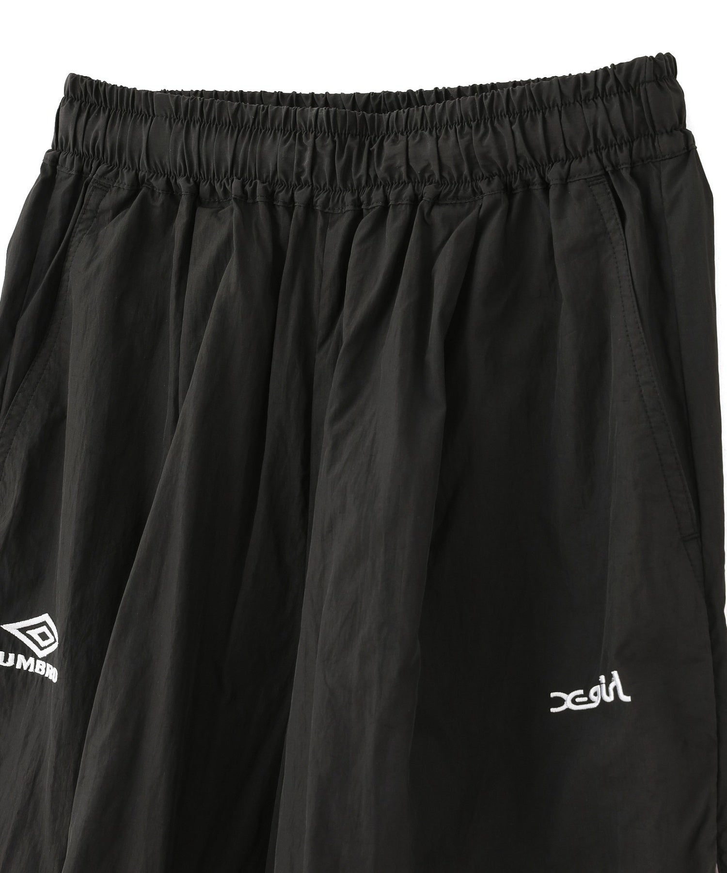 X-girl x UMBRO WIDE LEG TRACK PANTS