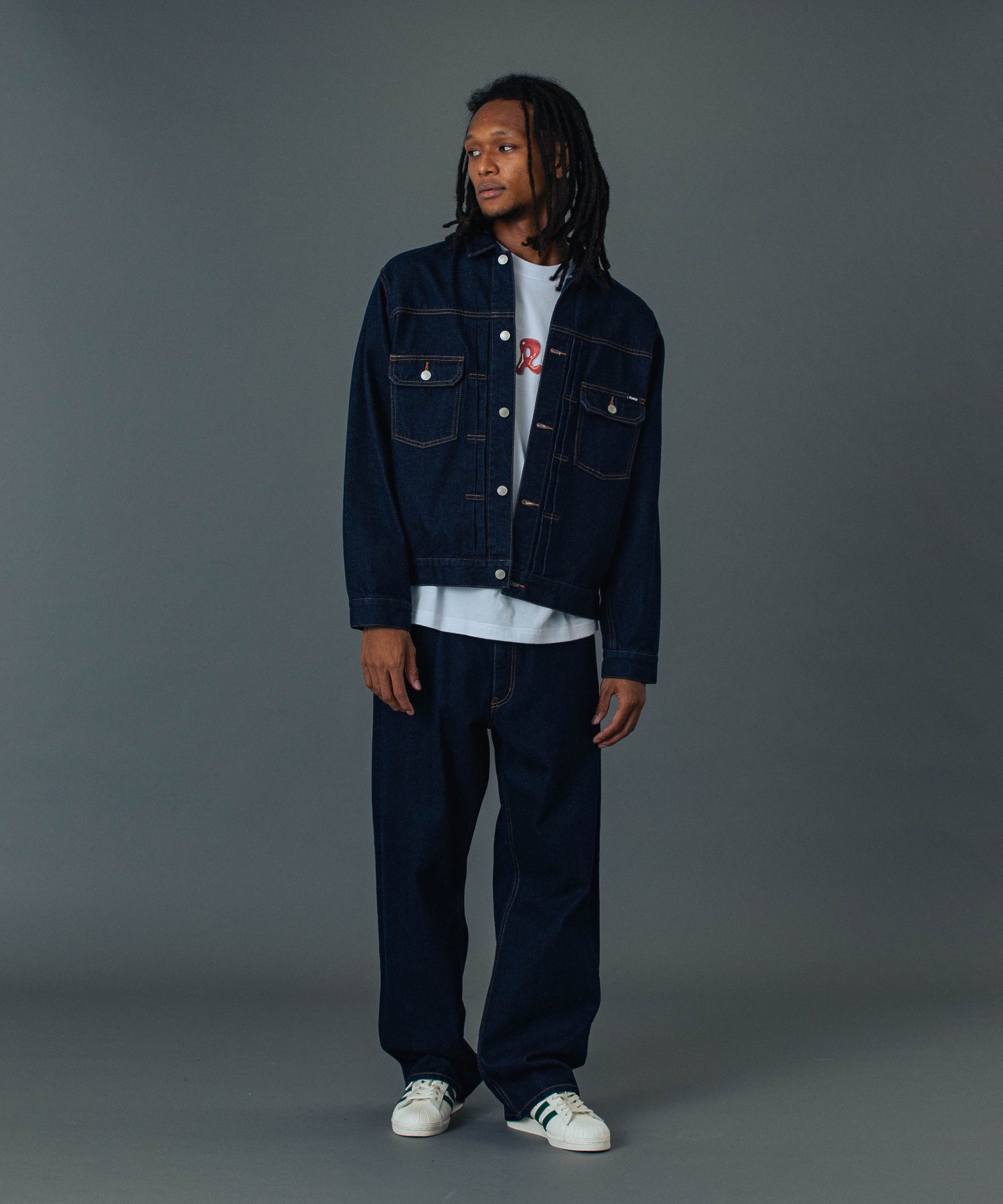 STAR LOGO DENIM JACKET