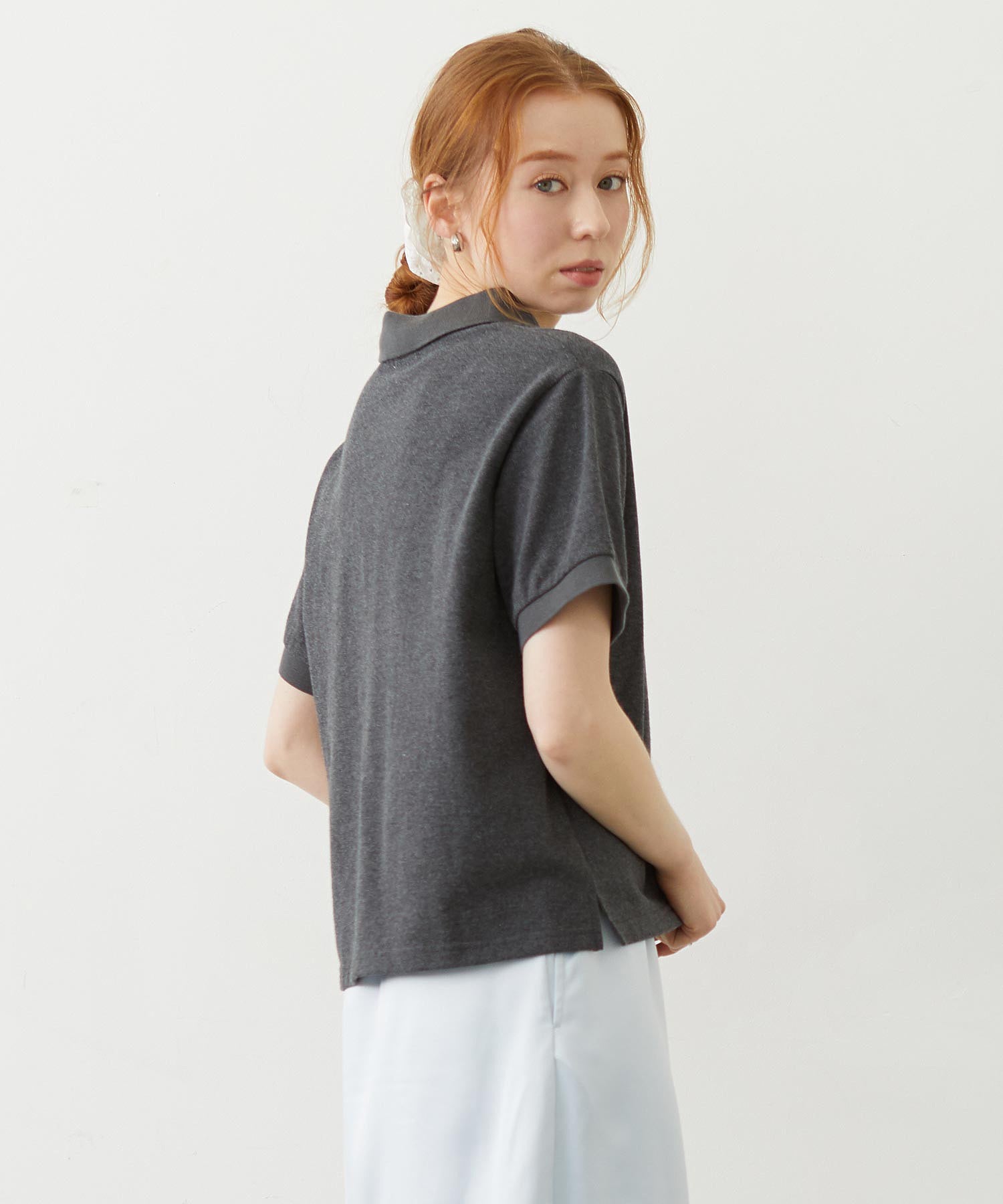 EMBLEM EMBROIDERED POLO SHIRT