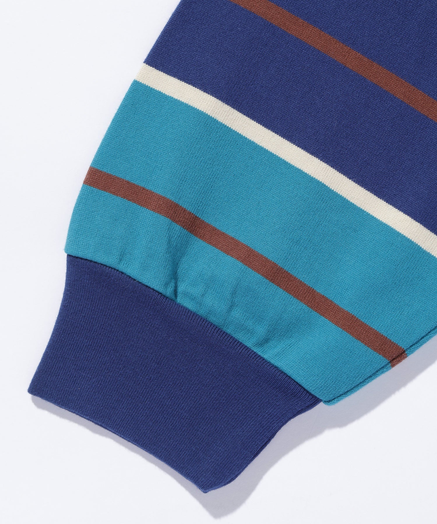 STRIPE HOODED L/S SHIRT
